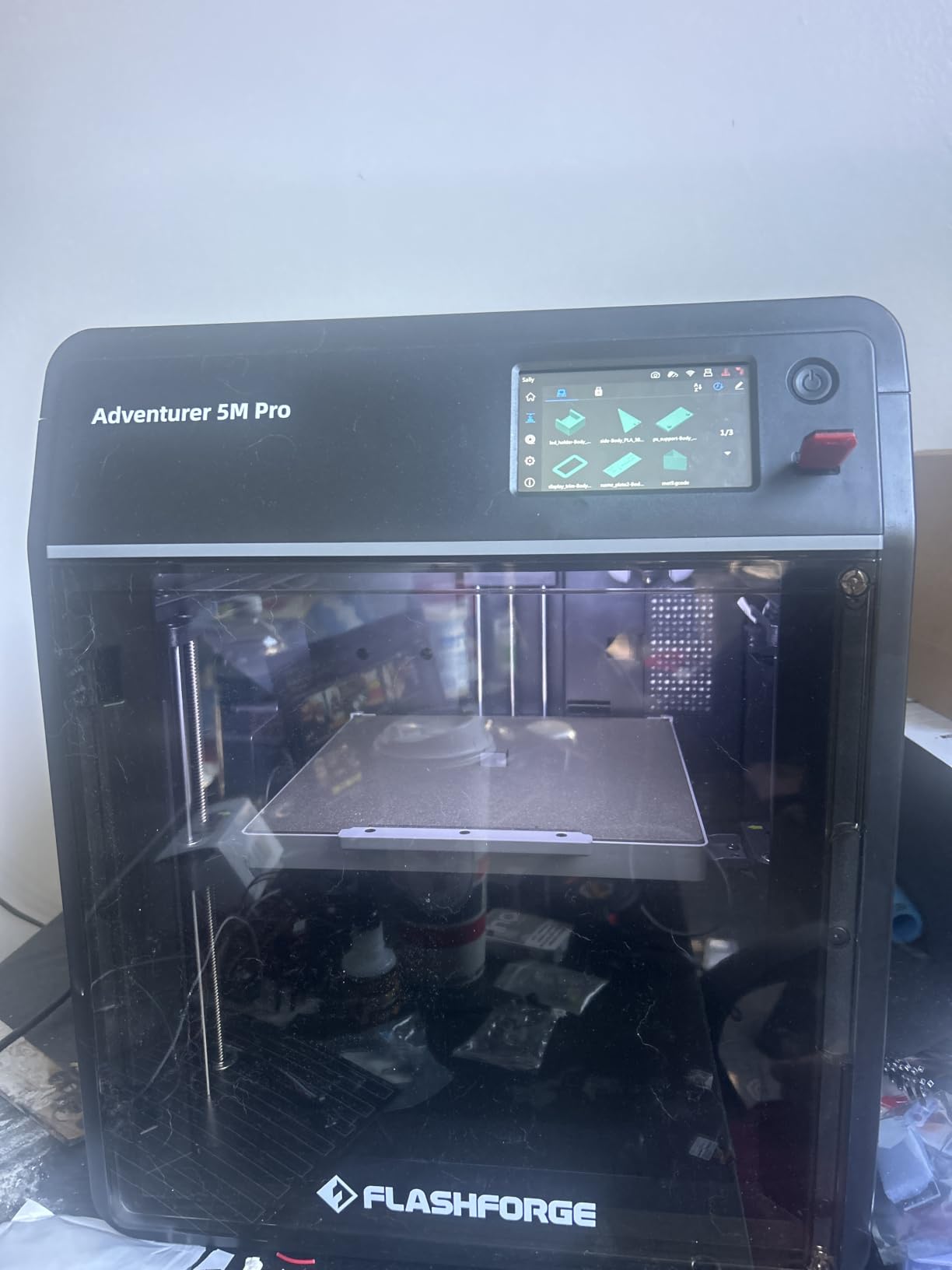 FLASHFORGE Adventurer 5M Pro 3D Printer with 1 Click Auto Printing System, 600mm/s High-Speed, Quick Detachable 280°C Nozzle, Core XY All-Metal Structure, Multi-Functional 220x220x220mm 3D Printer customer photo 2