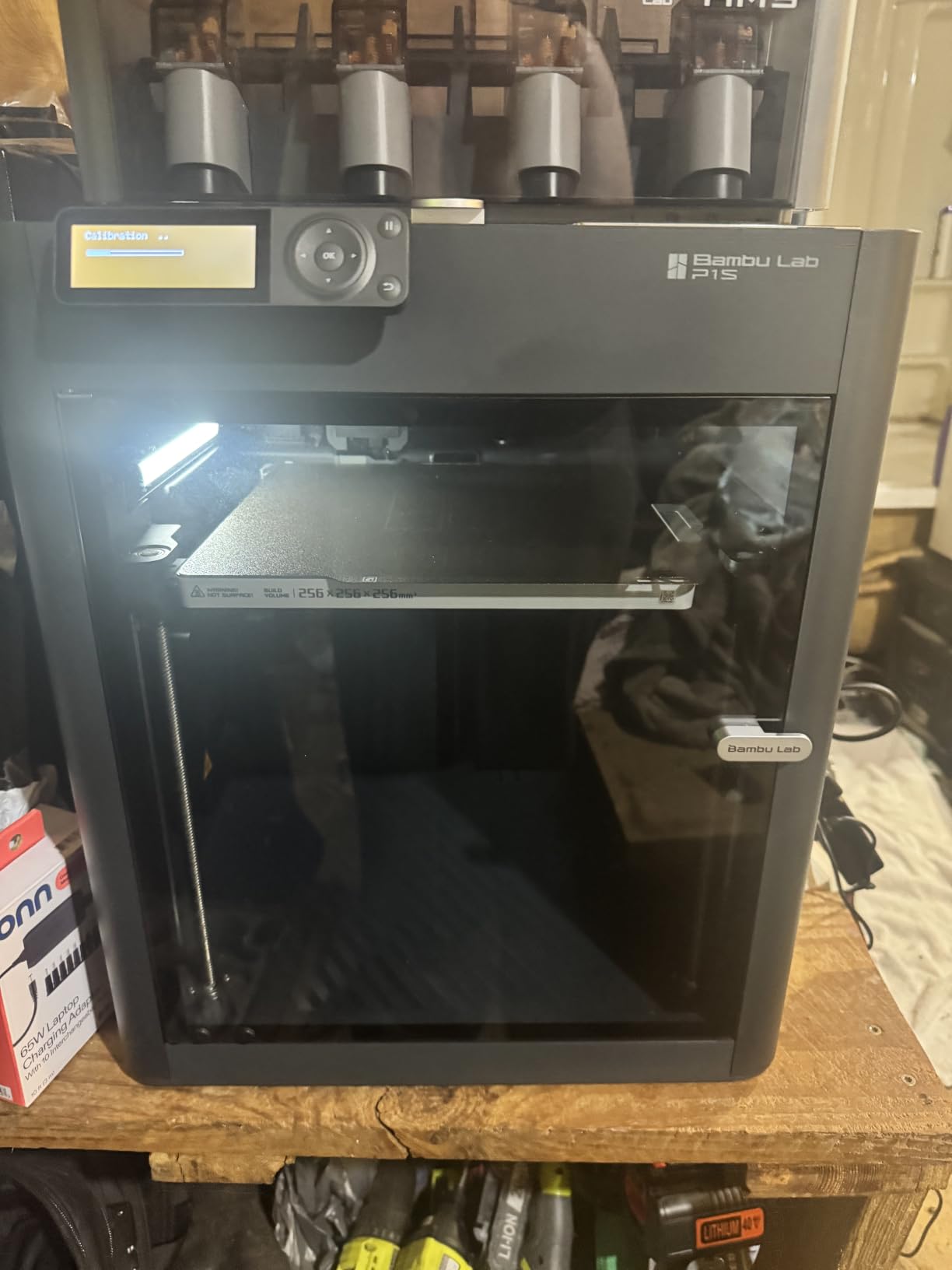 Bambu Lab P1S Combo, P1S 3D Printer and AMS, Multi-Color 3D Printing | MakerWorld Model Library, Multi-Color 3D Printing, High Speed & Precision CoreXY 3D Printer, Auto Bed Leveling, Ready-to-Use customer photo 2