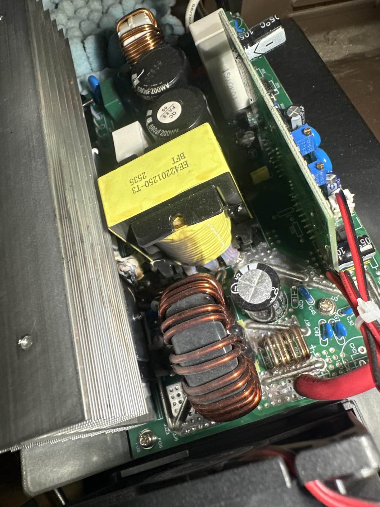 WF-8955-MBA 55 Amp RV Power Converter Main Board Assembly Replacement for WF-8955, WF-8900-AD, Parallax 7155 & 7145 Power Centers customer photo 2