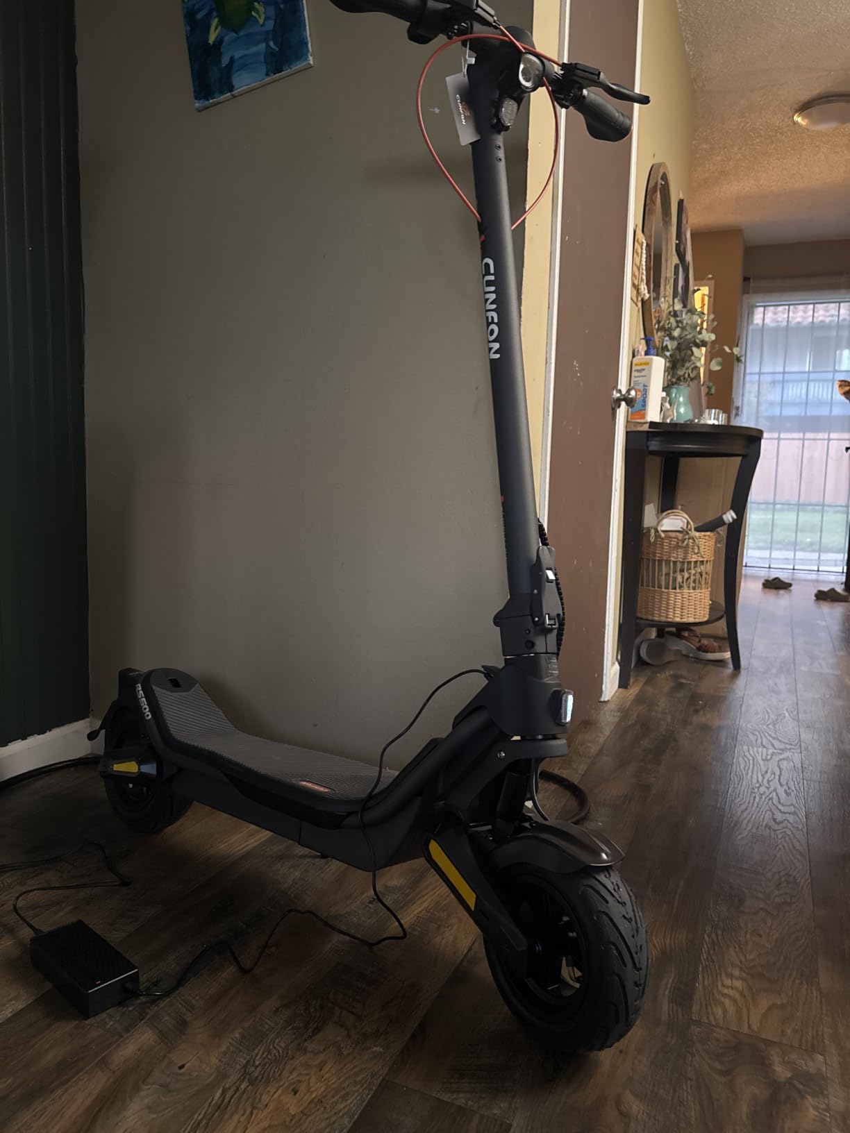 Electric Scooter- Electric Scooter for Adults,800/1000/1600W Peak,up to 19/25/31MPH,25-50Miles Range,220-330lb Load,Foldable E-Scooter for Adult Teens with Damping Adjustable Suspensions,Turn Signals customer photo 1