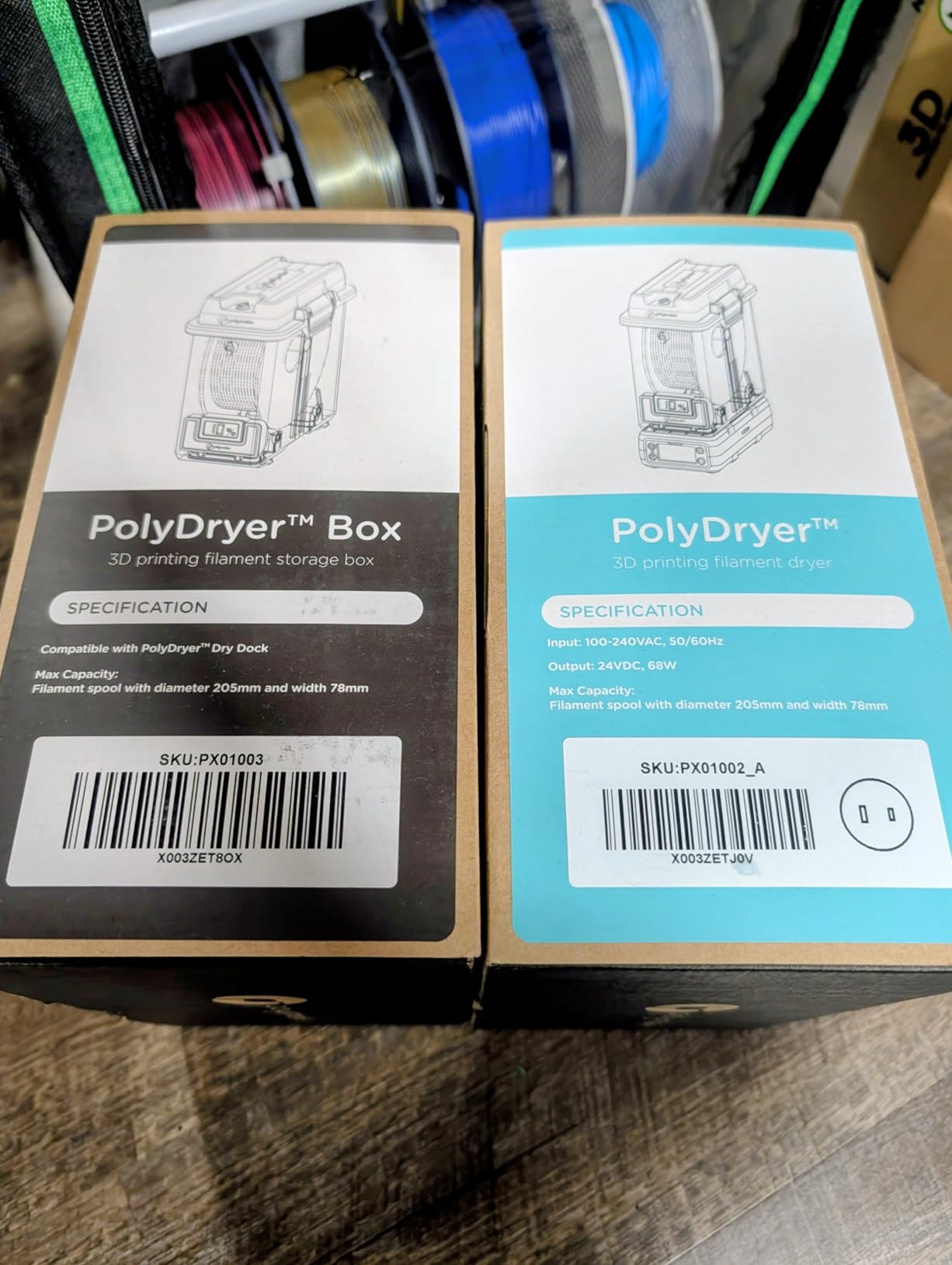 Polymaker Filament Dryer & Storage Box Polydryer for 1kg PA Nylon PLA PETG | Heat Control, 3 in 1: Dry, Store & Print without Breaking the Seal customer photo 2