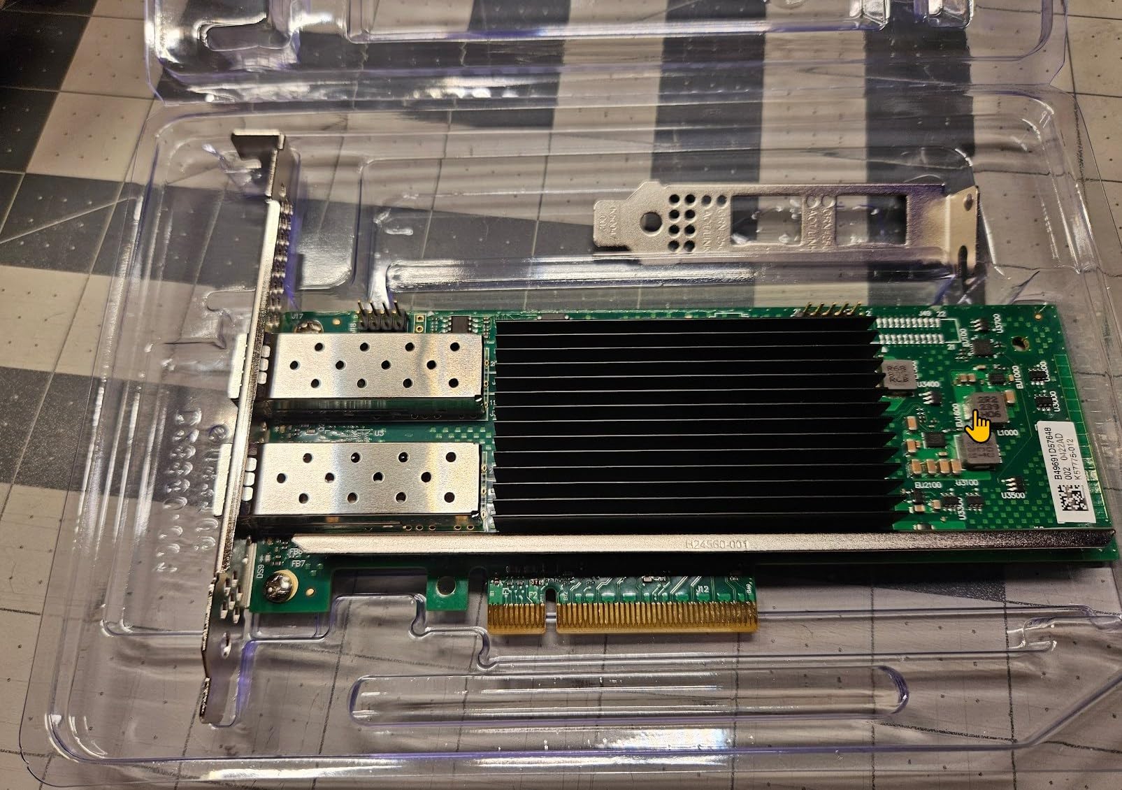 Vogzone for E810-XXVDA2 Network Adapter, 25GbE 2X SFP28 PCIe 4.0 x8 NIC | Intel E810-XXVAM2 customer photo 1