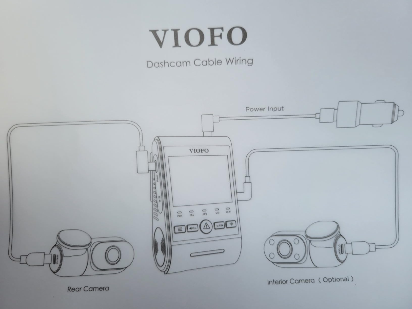 VIOFO A229 Pro 4K HDR Dash Cam Front and Rear, Dual STARVIS 2 Sensors | 4K Front and 2K Rear, IMX678 & IMX675 sensors, 5GHz Wi-Fi, GPS, Voice Control, Buffered 24H Parking Mode, Night Vision 2.0 customer photo 1