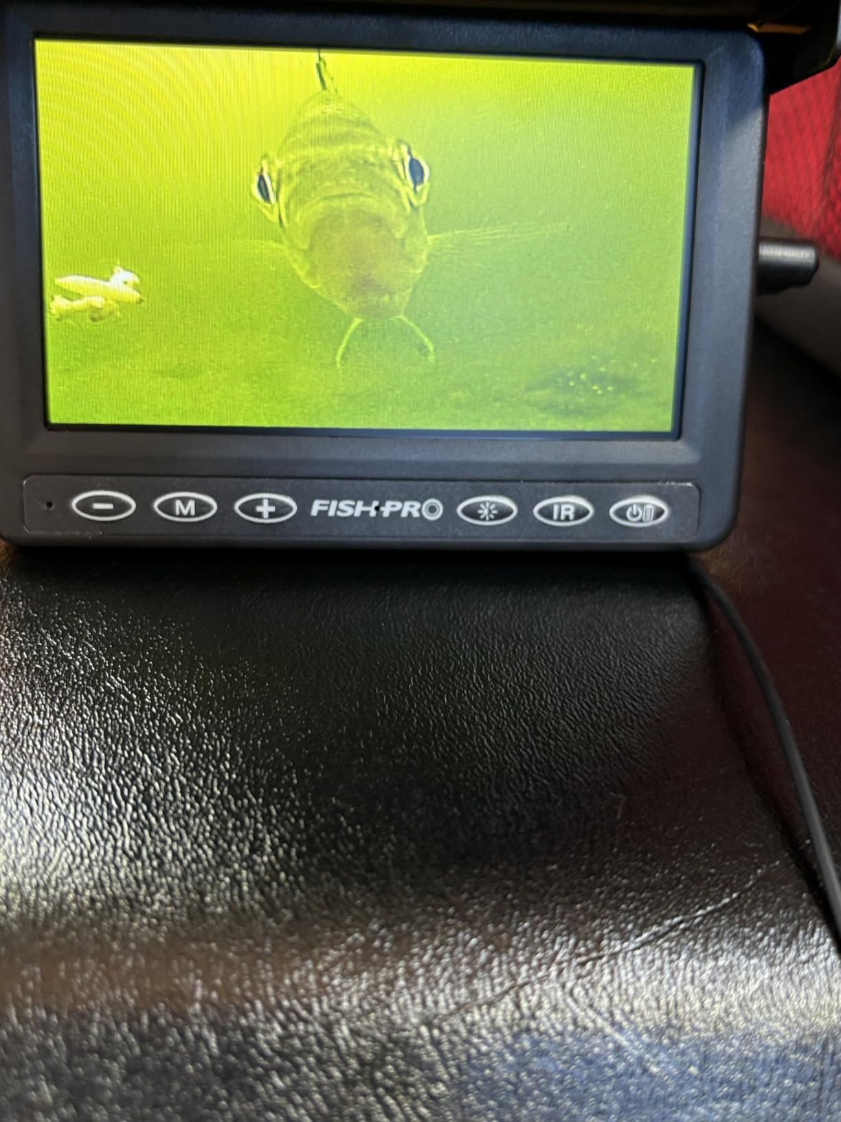 FishPRO Underwater Fishing Camera 4.3'' w/DVR 32GB -1000TVL (No Need Learn) Ice Fishing Camera Underwater, Ice Fishing Fish Finder for Kayak Ice Fishing, 3-Grade IR Lighting, 20X Zoom, 65FT customer photo 2