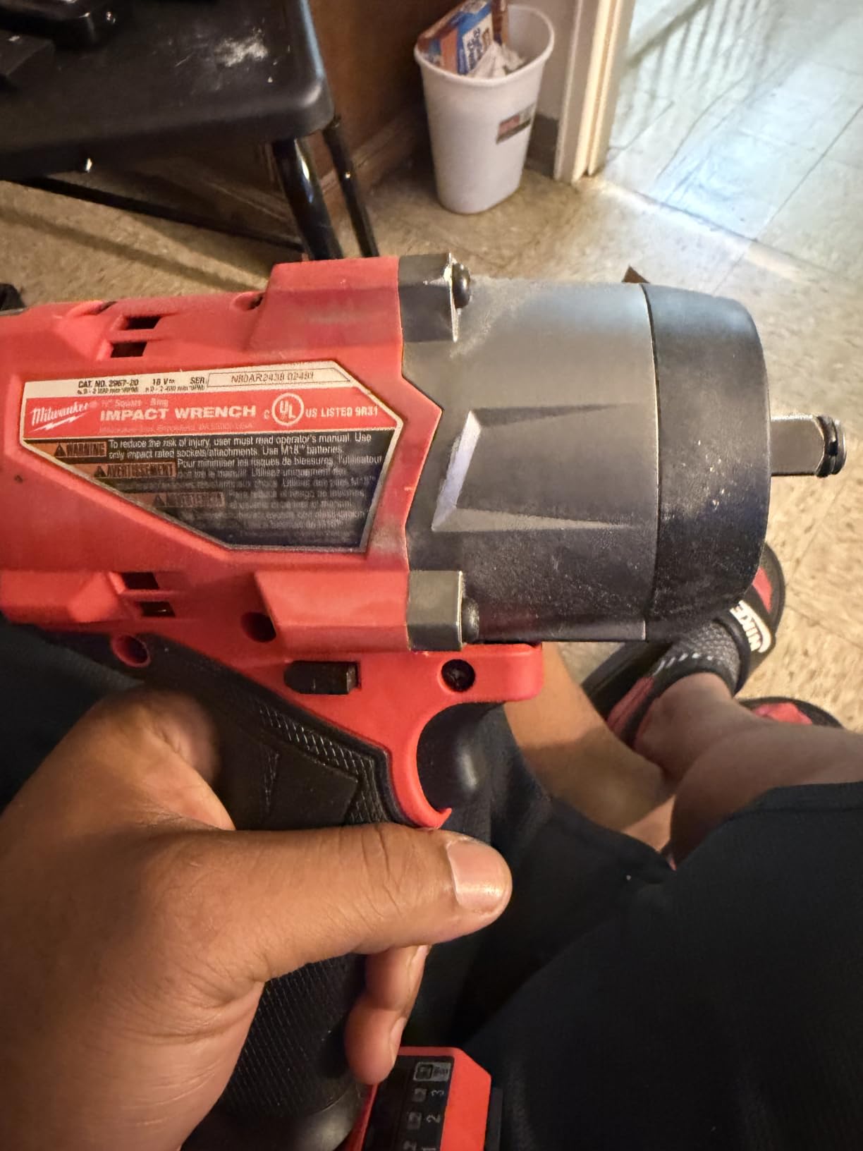 Milwaukee Electric - M18 Fuel 1/2 HIGH Torque Impact Wrench with Friction Ring customer photo 1