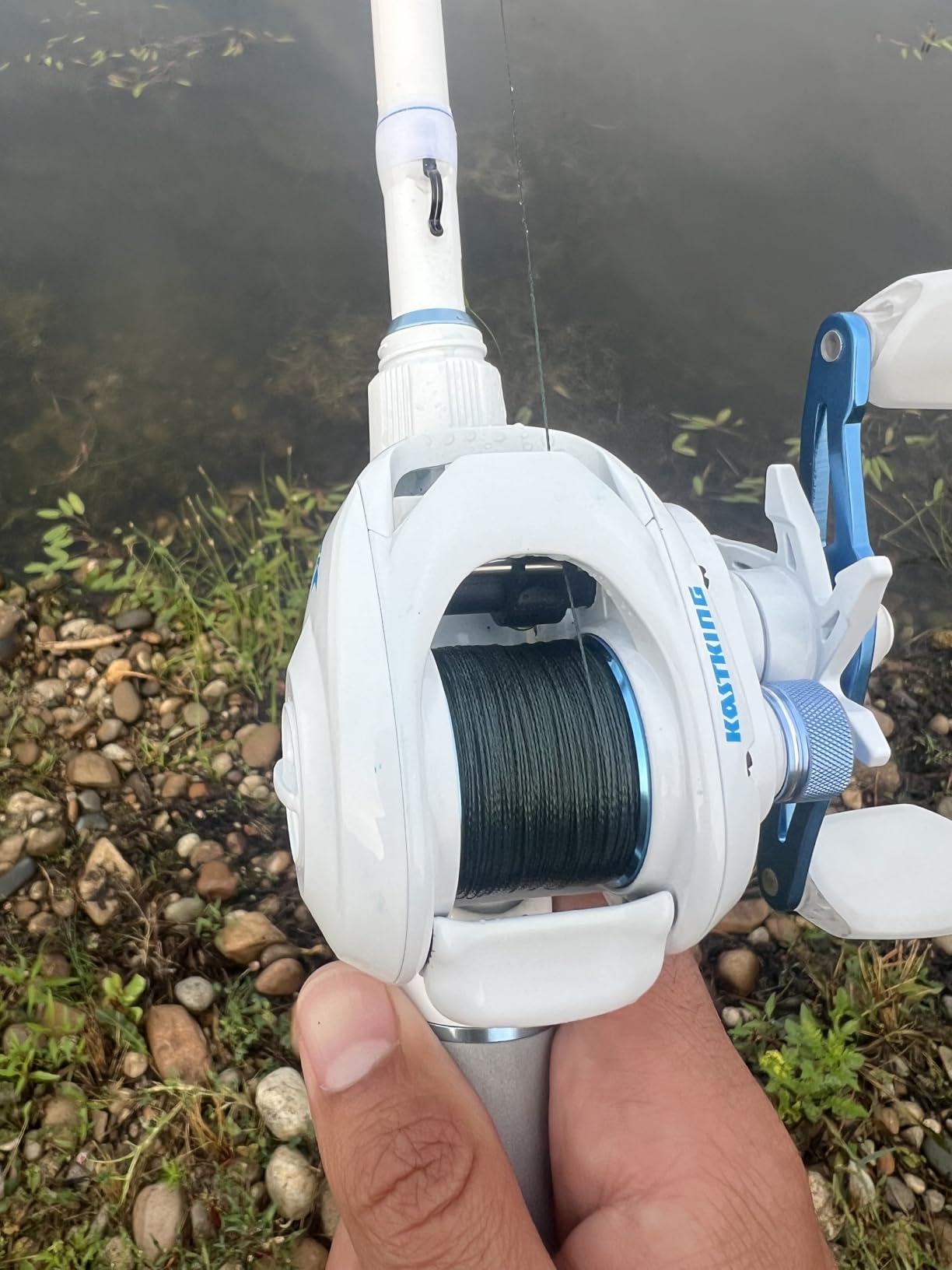 KastKing Centron Lite Fishing Rod and Reel Combo, Baitcaster & Spinning | 2-Piece Rod, IM6 Graphite Blanks, Stainless Steel Guides with Ceramic Rings, EVA Handle, Freshwater Fishing customer photo 1