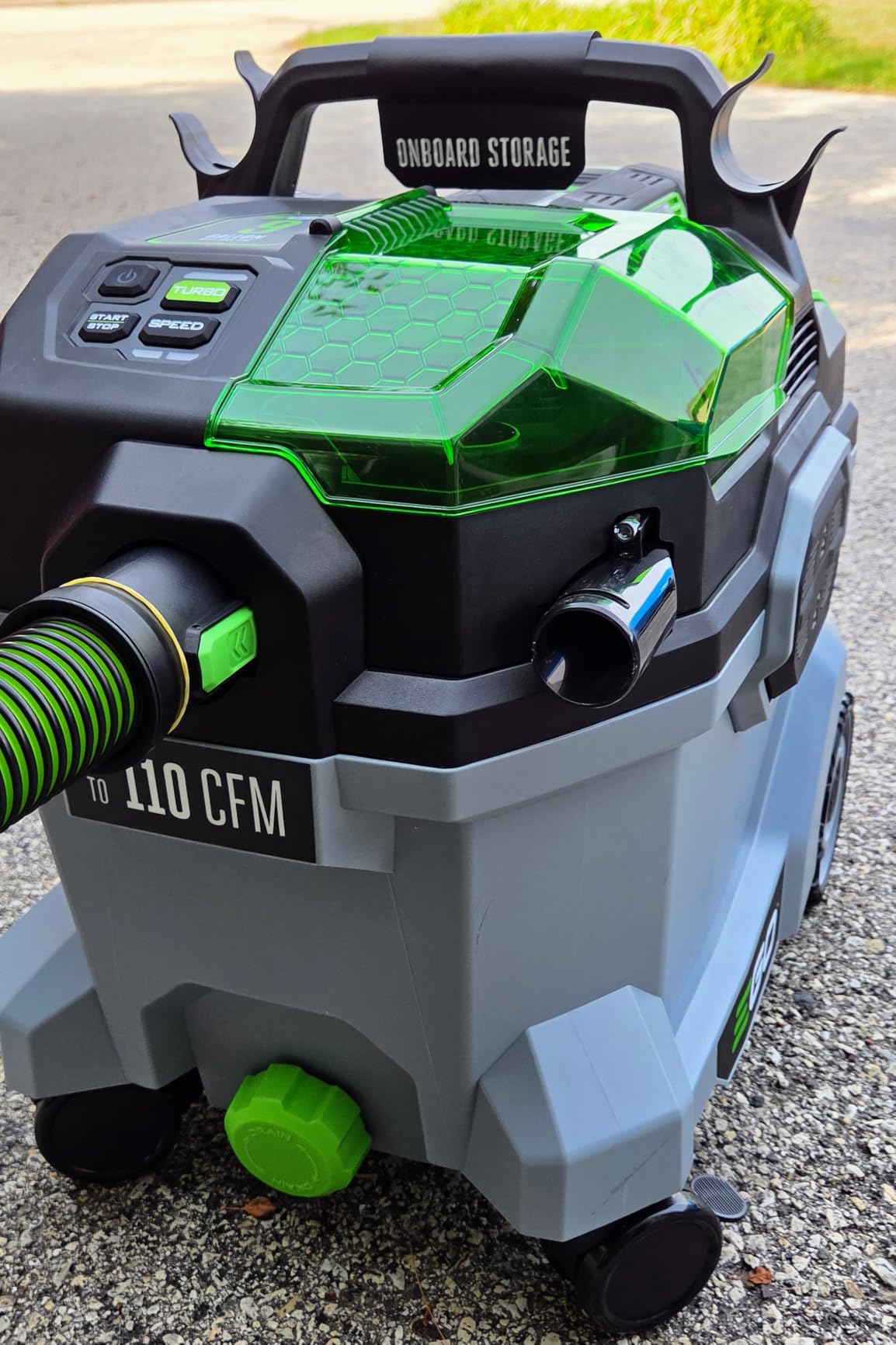 EGO Power+ Shop Vacuum Wet Dry, Car Vac, Portable Cordless Cleaner, 9 Gallon 110 CFM, Battery and Charger Not Included - WDV0900 customer photo 1