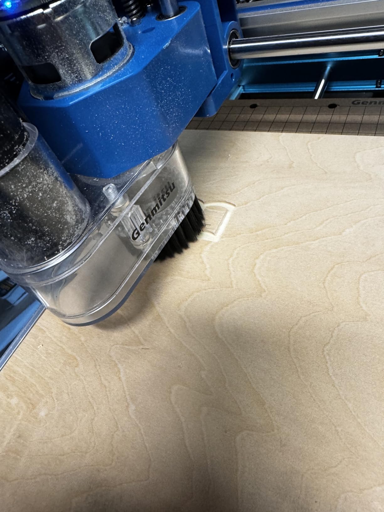 Genmitsu 3018-PROVer V2 CNC Milling Machine for Beginners | Desktop CNC with Limit Switches, Emergency Stop & Upgraded Z Axis Aluminum Spoilboard, 11.2'' x 7.1'' x 1.6'' Working Area customer photo 1