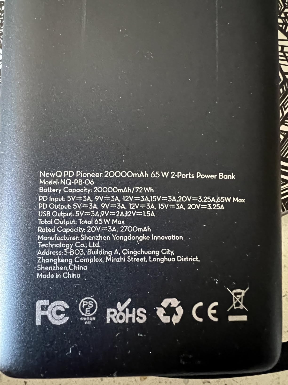 NEWQ 2-in-1 Steam Deck Battery Bank & Stand for Steam Deck/Steam Deck OLED, 20000mAh 65W PD3.0 Fast Charging Power Bank, Steam Deck Accessories, with Dual USB C Cables (Not Suitable for Case) NQ-SD-02 customer photo 1