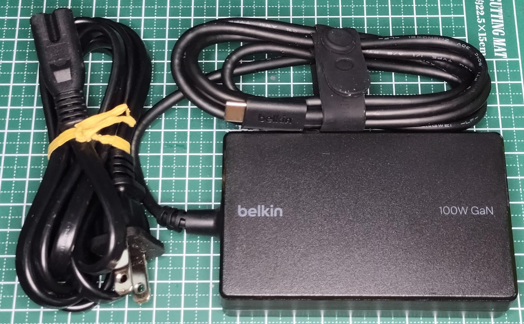 Belkin USB-C GaN Charger Core 100W PD for Laptops | compact fast charger, gallium nitride, MacBook, laptop, travel charger, power delivery customer photo 1