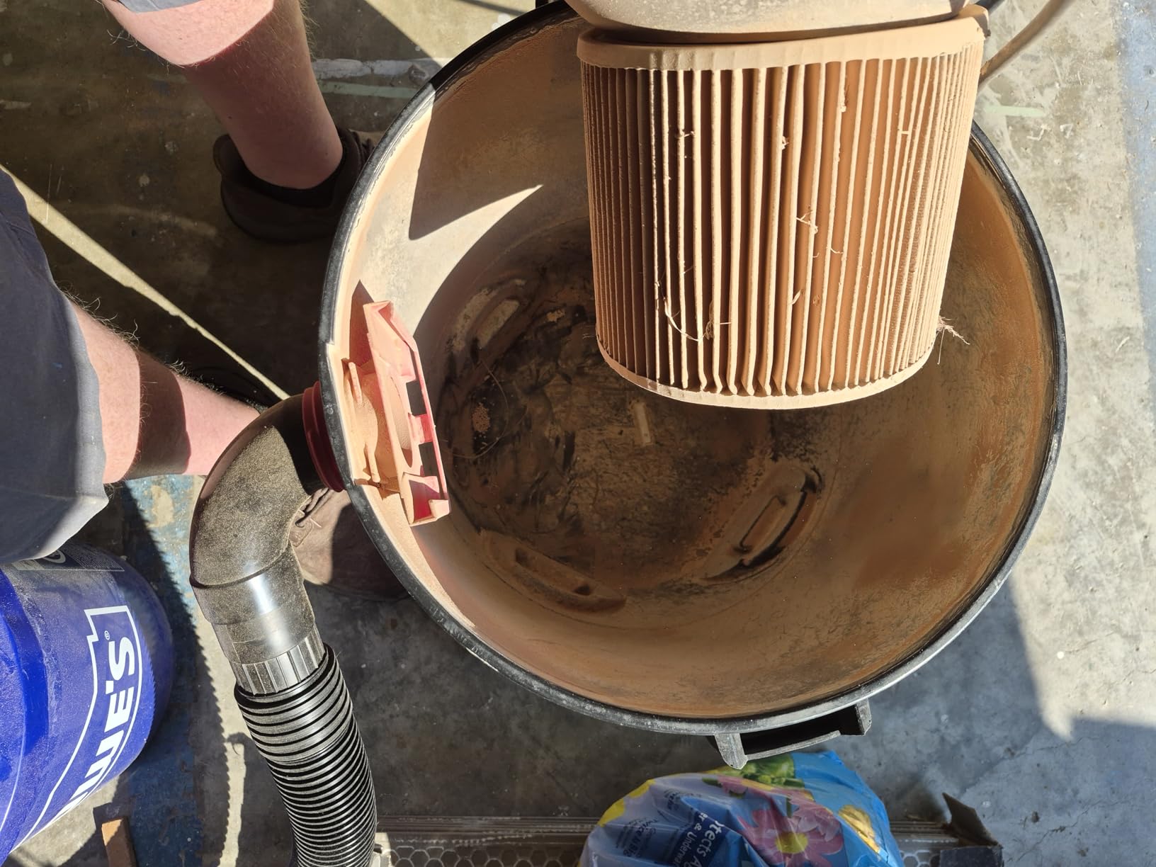 The Dustopper PRO, Low-Profile Dust Separator for Shop Wet/Dry Vacuums with at least 5HP customer photo 2