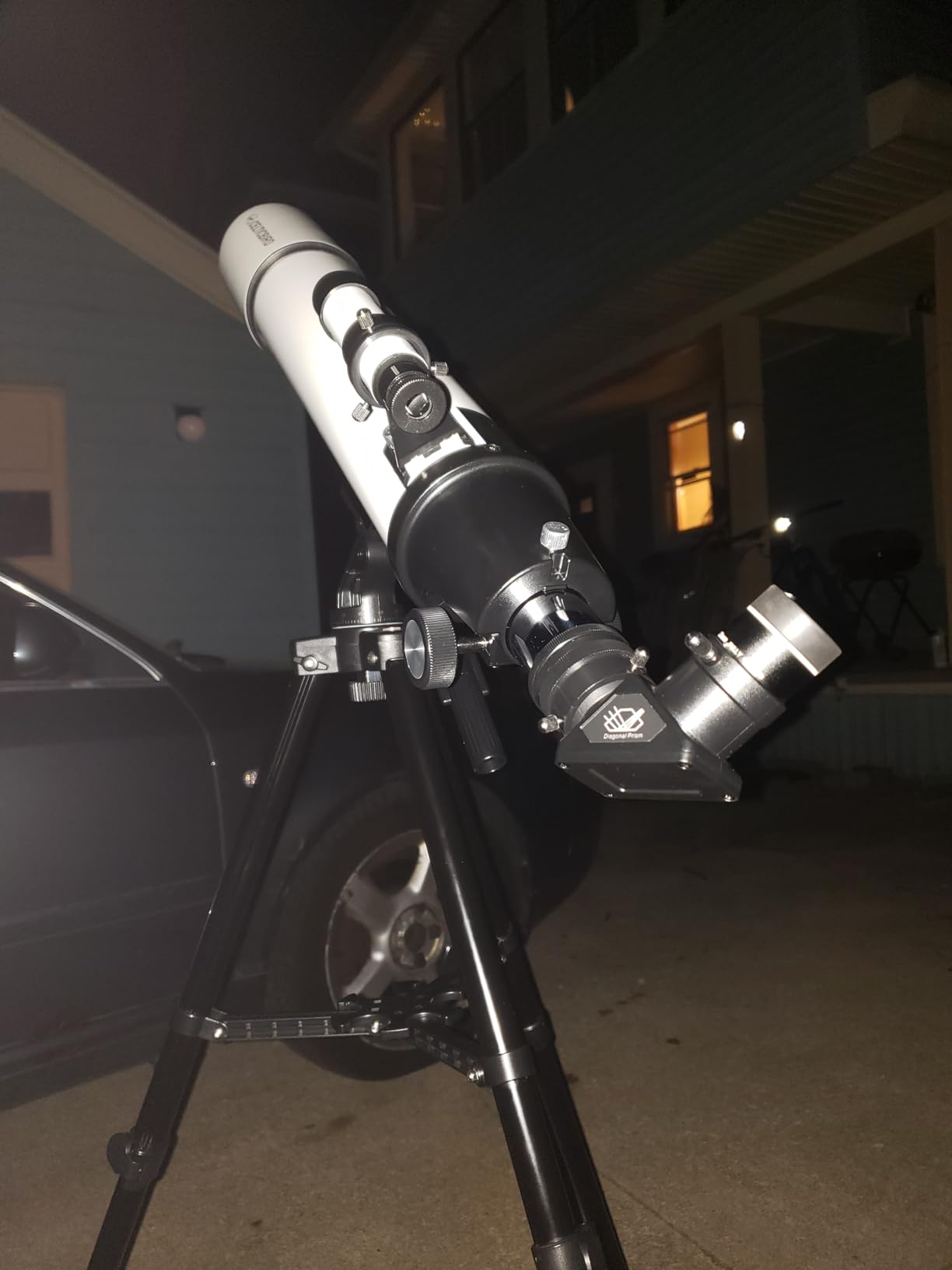 Celticbird Telescope for Adults High Powered, Travel Telescopes for Adults Astronomy Beginners Gifts, 80mm Aperture 900 Refractor Telescope with AZ Mount, Carry Bag, Phone Mount customer photo 1