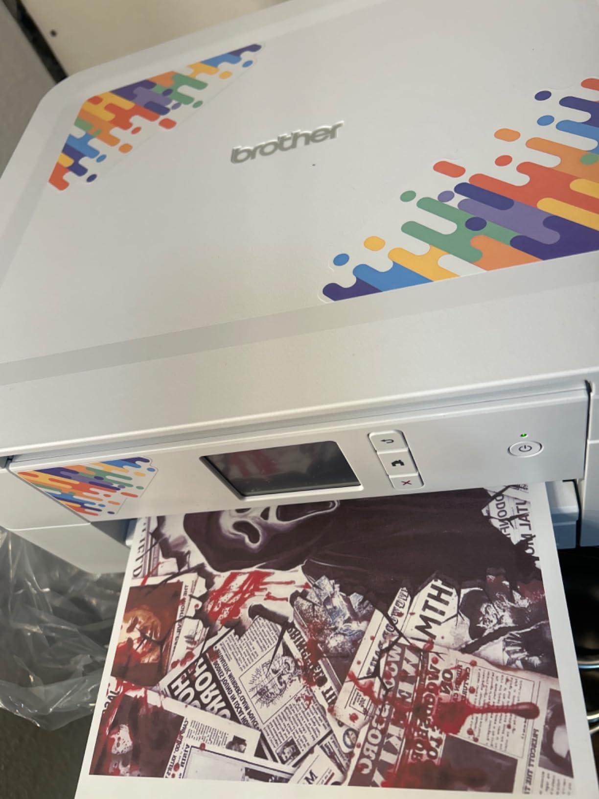 Brother Sublimation Printer and 4-Color Sublimation Ink Cartridge Set | Four-color ink set customer photo 2
