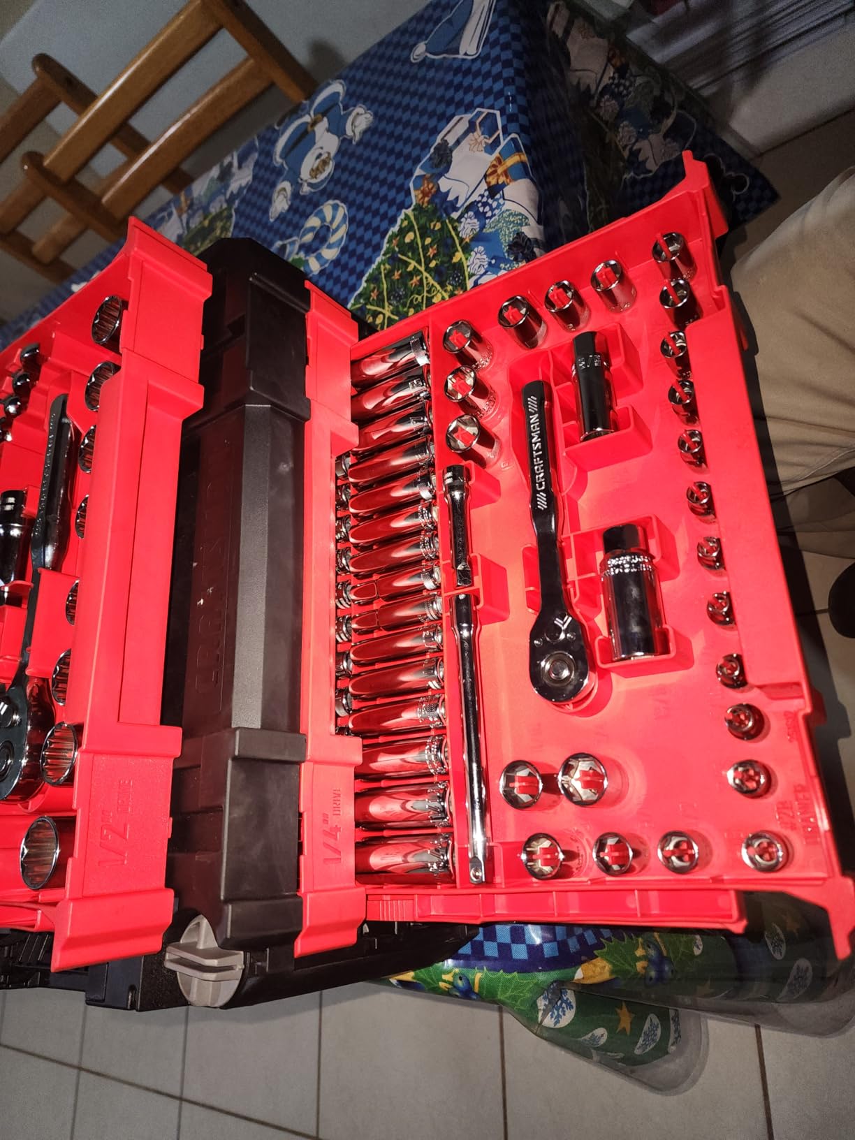 Craftsman 262-Piece Mechanic Tool Set with 3-Drawer VERSASTACK Box, SAE and Metric Socket Set, Car and Motorcycle Tool Kit with Combination Wrenches and Spark Plug Sockets, 90-Tooth (CMMT45309) customer photo 2