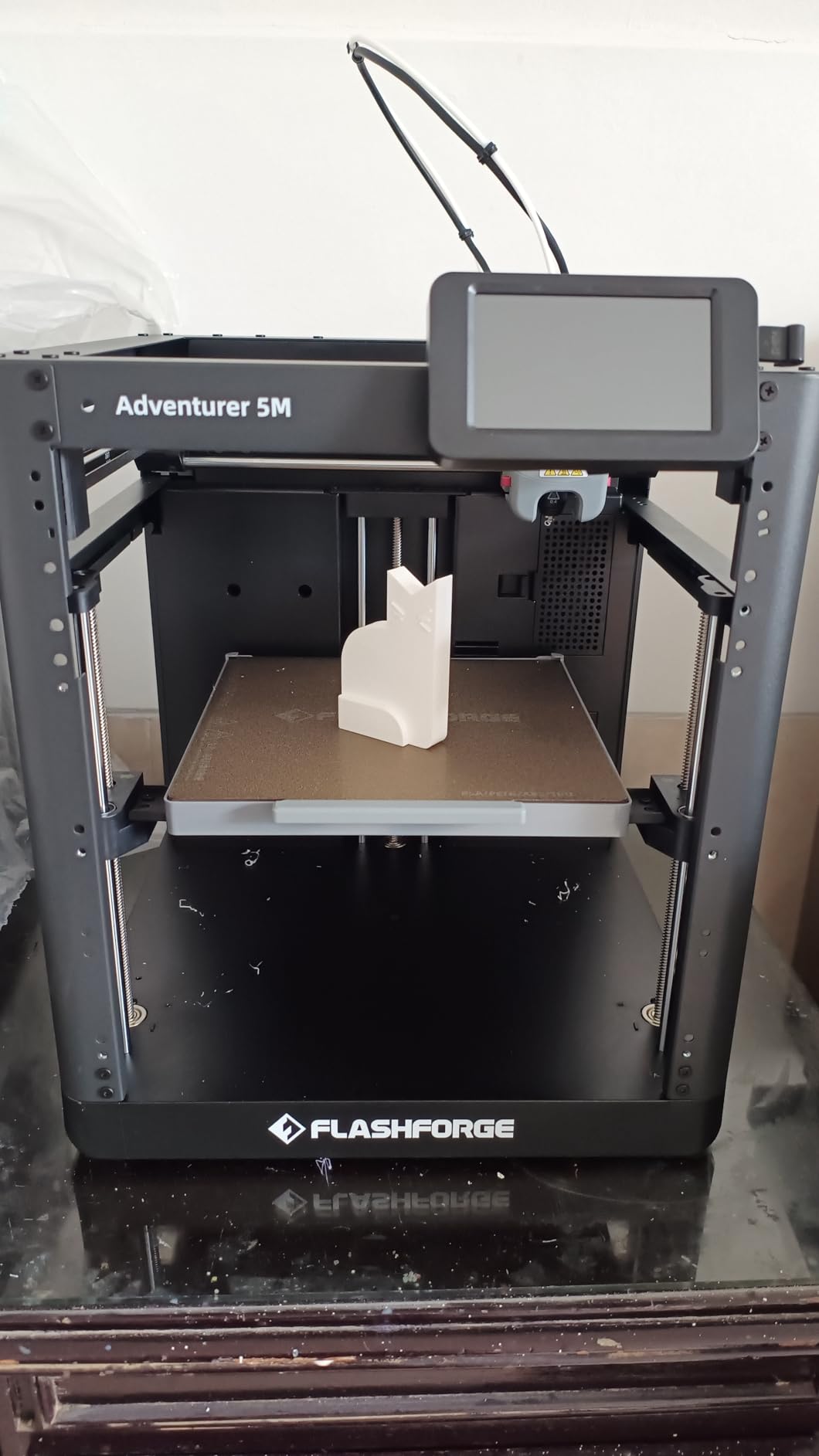 FLASHFORGE Adventurer 5M 3D Printer, Support Multi Materials, High Precision | 600mm/s Max Speed, CoreXY & Auto Bed Leveling, 280°C Direct Extruder, 3s Detachable Nozzle, Effective Cooling, 220x220x220mm customer photo 2