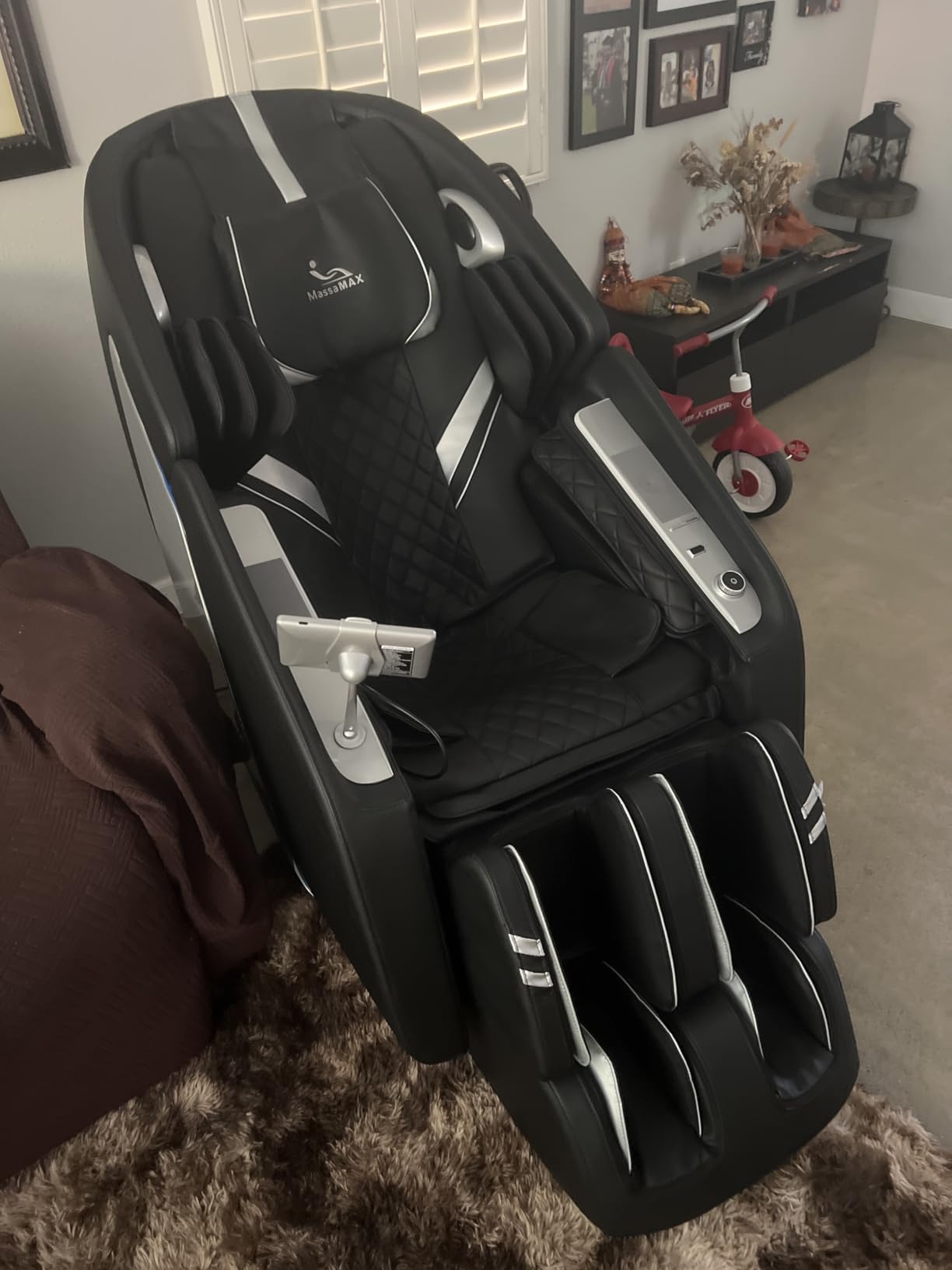 MassaMAX MT398 4D Full Body Massage Chair, 55