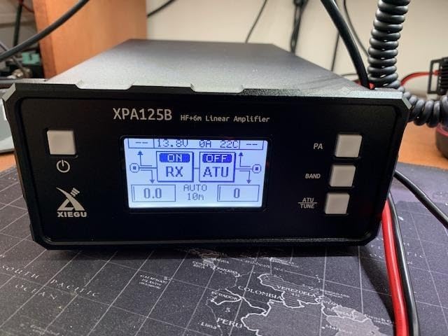 Xiegu XPA125B 100W HF Power Amplifier with Automatic Antenna Tuner | Large Display for Home Stations, POTA, Field Day, Portable HF Radio Operation customer photo 1