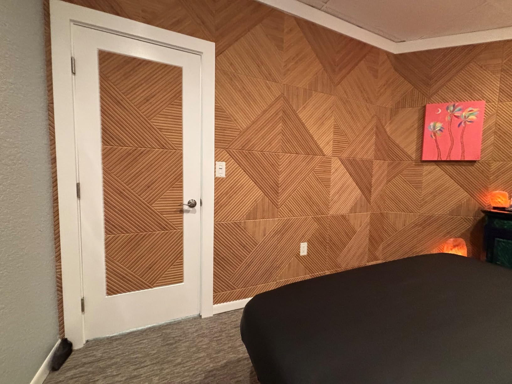 BUBOS 6-Pack Acoustic Panels, Wood Grain Sound Absorbing Panels, 23.6
