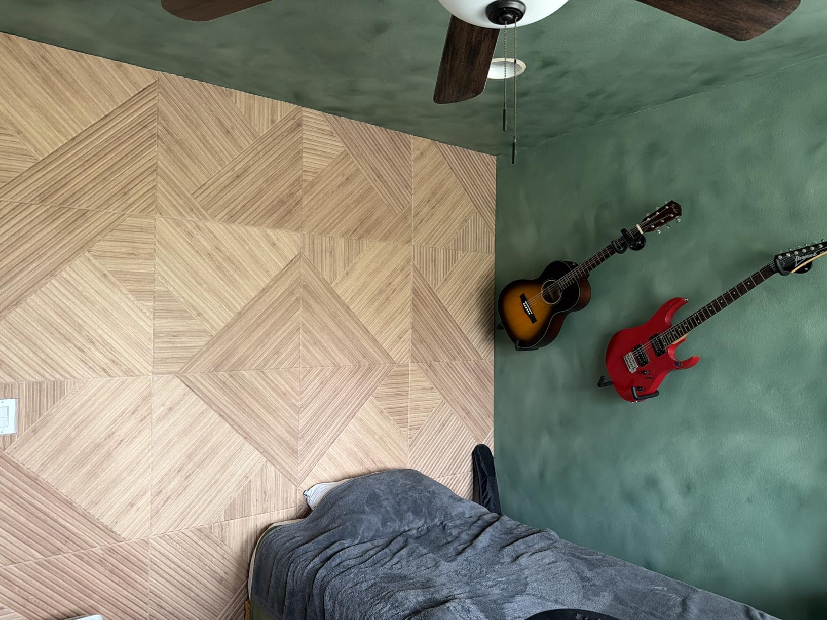 BUBOS 6-Pack Acoustic Panels, Wood Grain Sound Absorbing Panels, 23.6