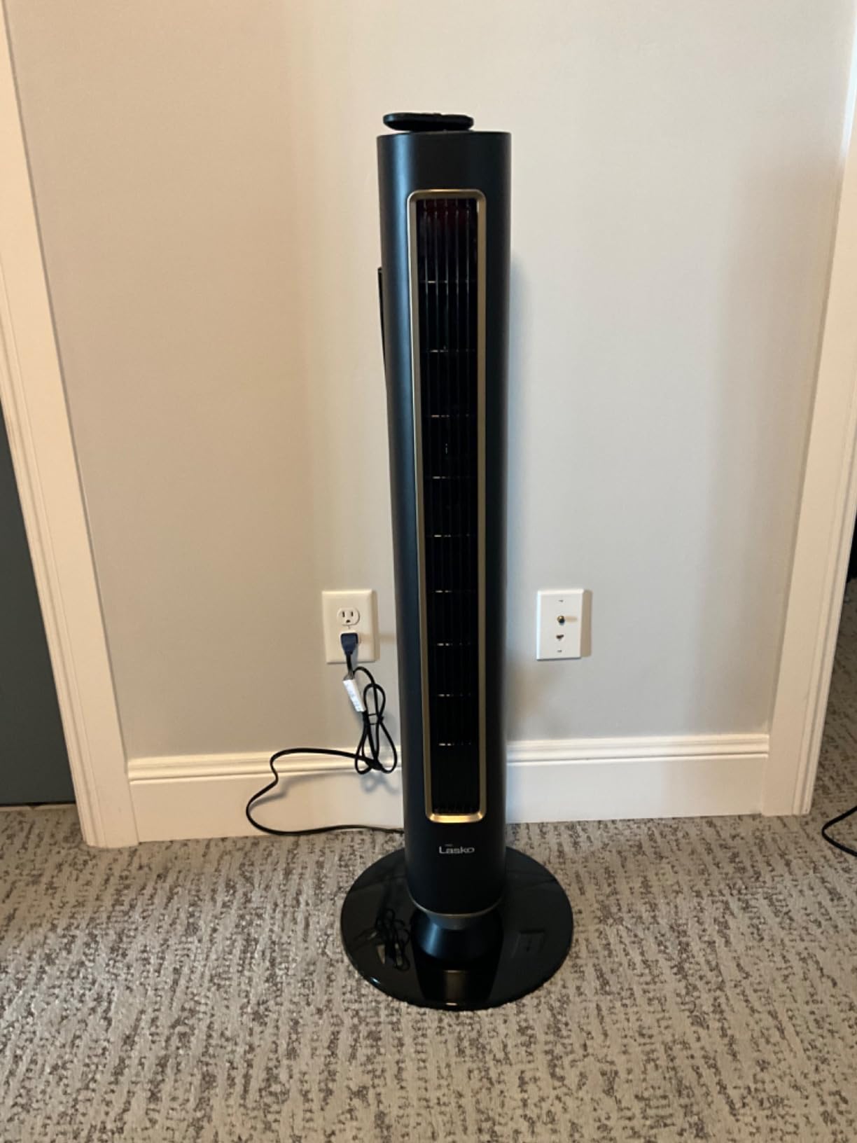 Lasko Pinnacle Quiet 24 dBA DC Tower Fan with Remote - 40