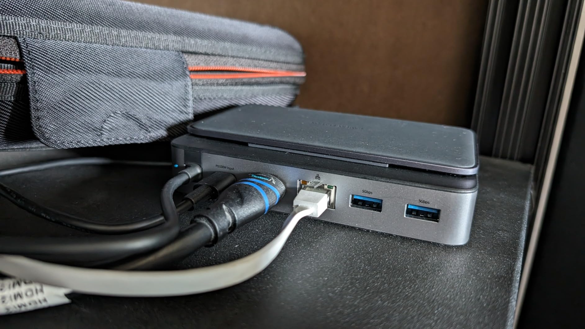 Steam Deck Dock, Baseus 6-in-1 Docking Station for Steam Deck/ROG Ally X/Legion Go with HDMI 2.0 4K@60Hz, Gigabit Ethernet, Adjustable Stand Design, 100W PD and 3 USB-A 3.0 Ports customer photo 1