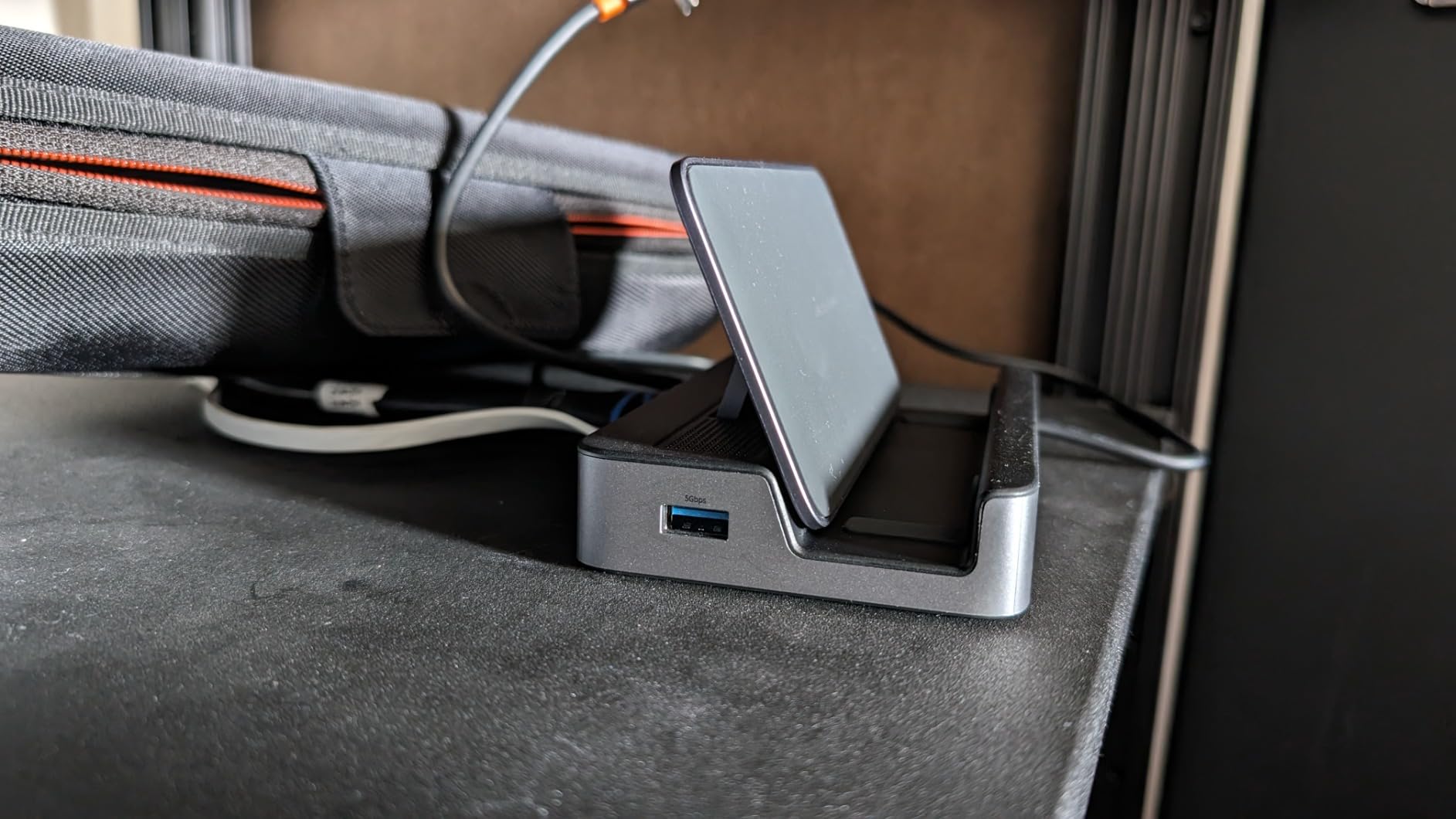 Steam Deck Dock, Baseus 6-in-1 Docking Station for Steam Deck/ROG Ally X/Legion Go with HDMI 2.0 4K@60Hz, Gigabit Ethernet, Adjustable Stand Design, 100W PD and 3 USB-A 3.0 Ports customer photo 2