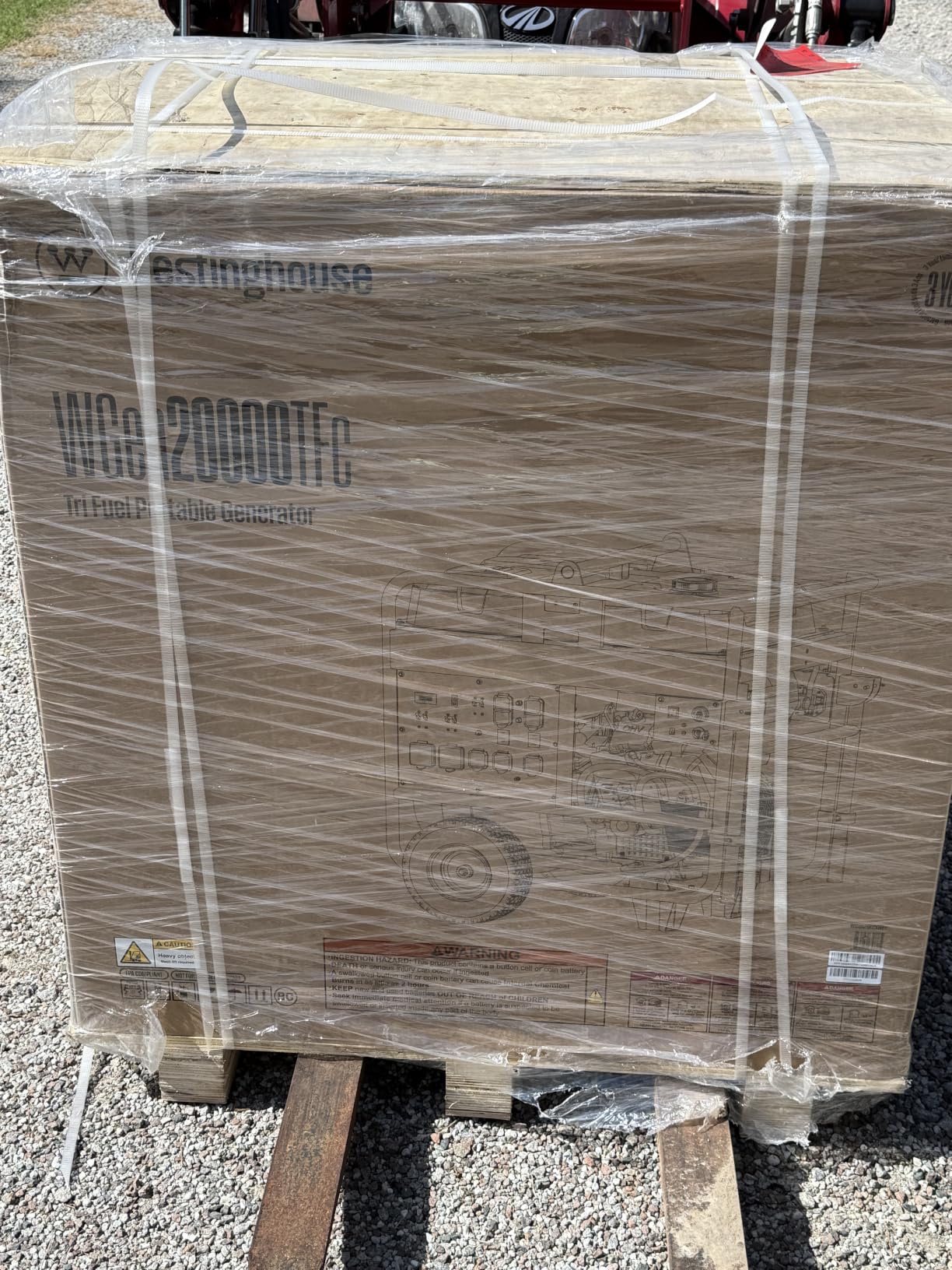 Westinghouse 28000 Peak Watt Tri-Fuel Home Backup Portable Generator, Remote Electric Start, Transfer Switch Ready, Gas, Propane, and Natural Gas Powered customer photo 1