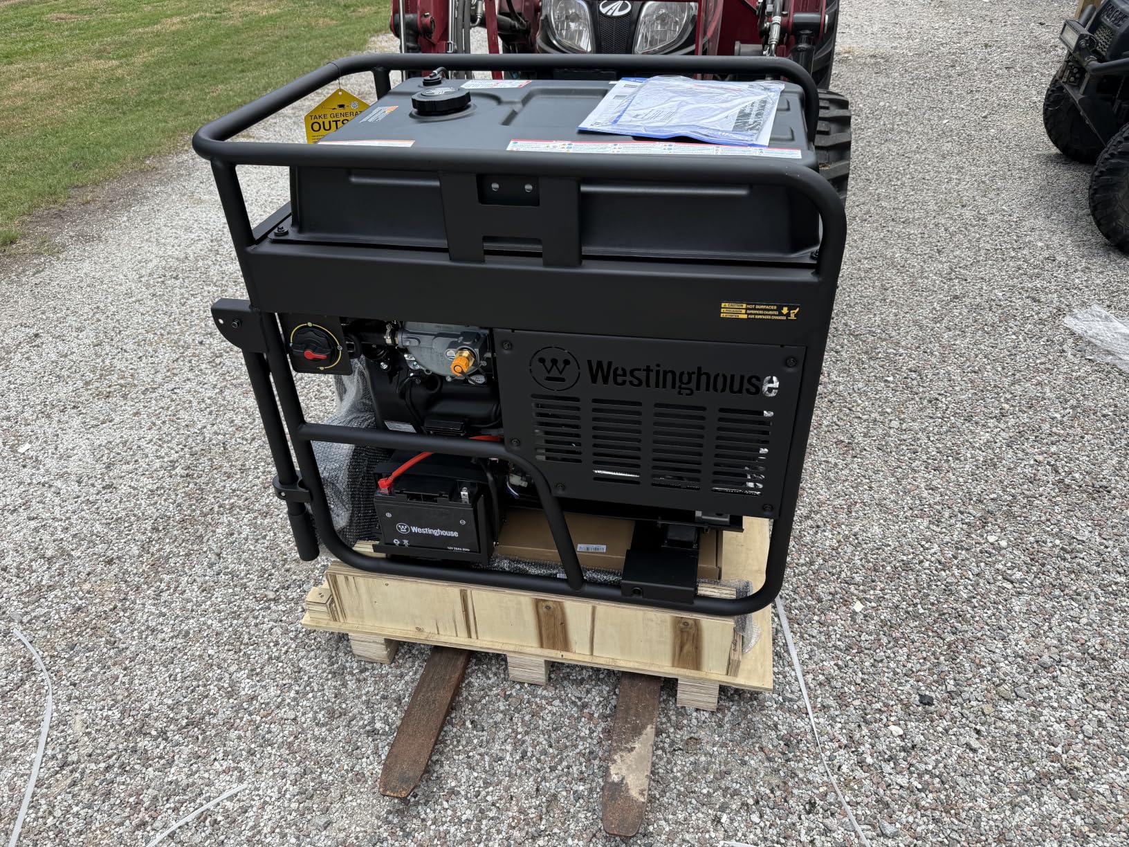 Westinghouse 28000 Peak Watt Tri-Fuel Home Backup Portable Generator, Remote Electric Start, Transfer Switch Ready, Gas, Propane, and Natural Gas Powered customer photo 2