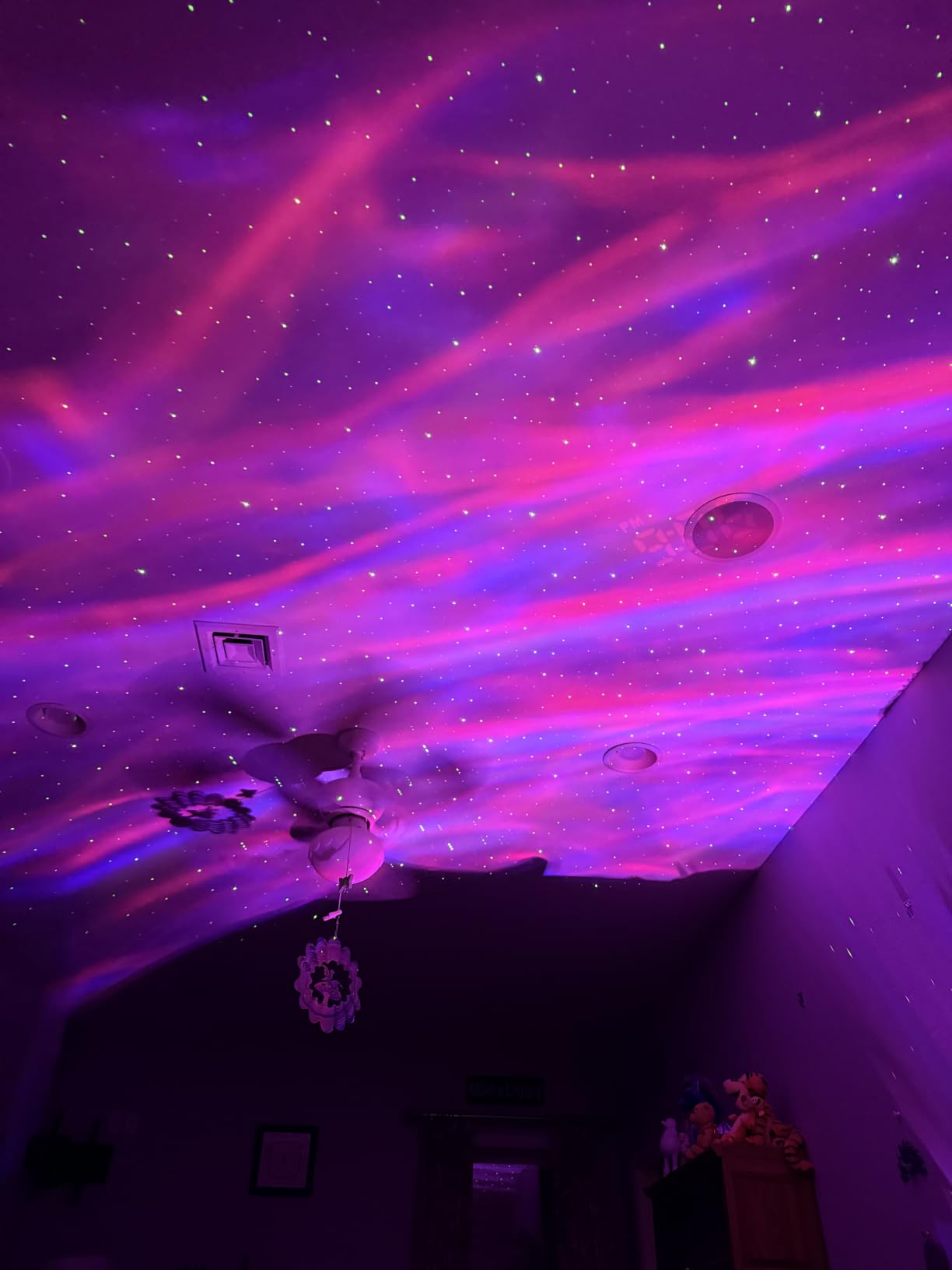 HERHOTER Galaxy Projector, Star Projector with Timer and Remote Control for Adults Bedroom Decoration, Party, Star Night Light customer photo 1
