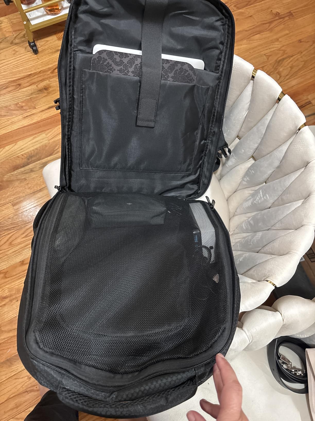 PEKREWS Mini 4 Pro Case, Mini 3/4 Pro Waterproof Hard Carrying Case, Large Drone Bag Fits 15.6 Inch Laptop, Travel Backpack for DJI RC 2/RC/N3/N2/N1 Controller, Fly More Combo and Drone Accessories customer photo 2