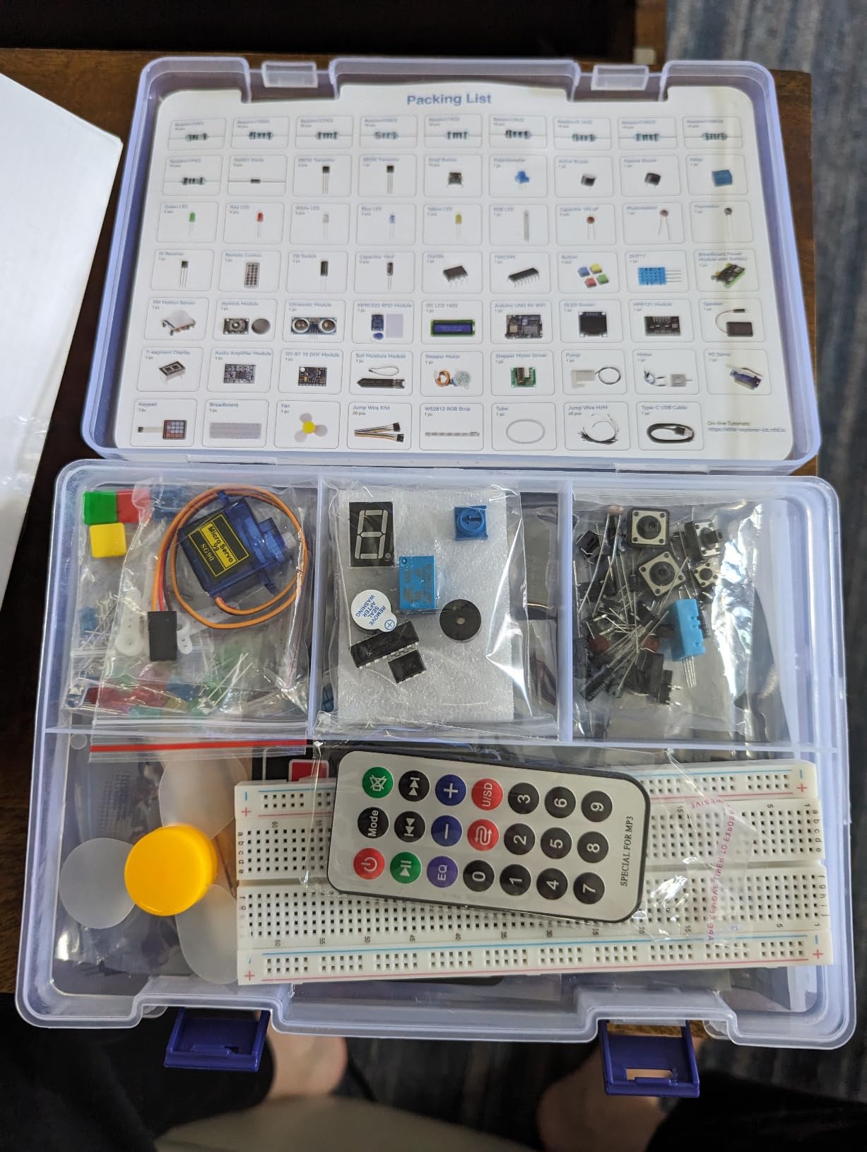 Elite Explorer Kit with Original Arduino Uno R4 WiFi, RoHS Compliant, Bluetooth IoT ESP32 IIC LCD1602 OLED, Super Starter Kit, Online Tutorials & Video Courses for Beginners & Engineers customer photo 2