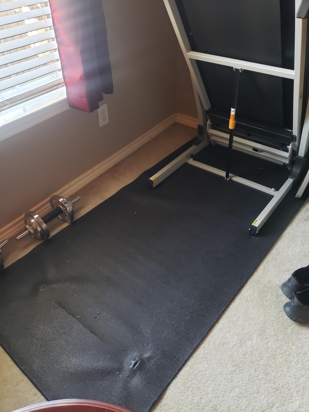 Sunny Health & Fitness Fully Assembled Auto Incline Treadmill for Home Gym customer photo 1