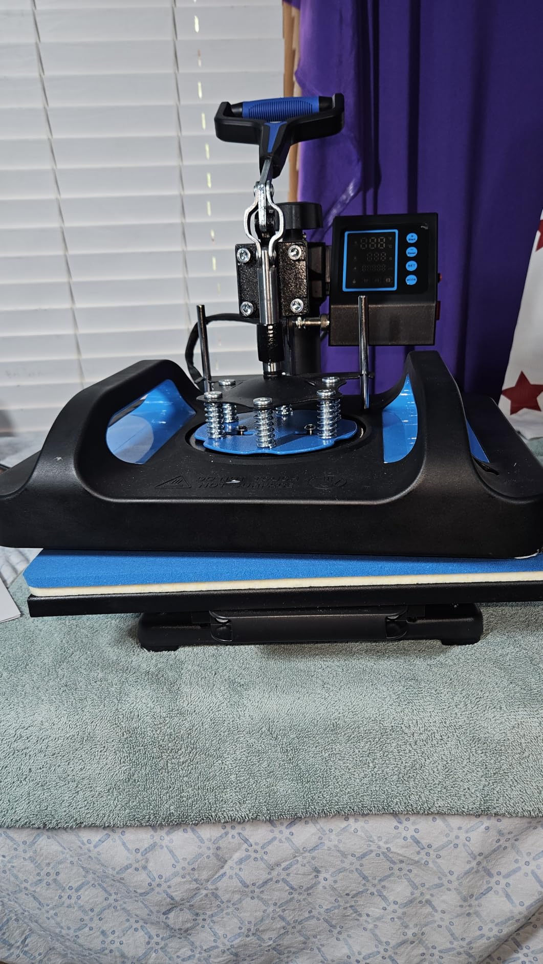 Topdeep Pro Heat Press 15x12 Inch, 5 in 1 Heat Press Machine with 30 OZ Tumbler Press, Swing Away T Shirt Pressing Machine, Combo Tumbler Heat Press Machine Sublimation for T-Shirt Tumblers Hat Cap customer photo 1