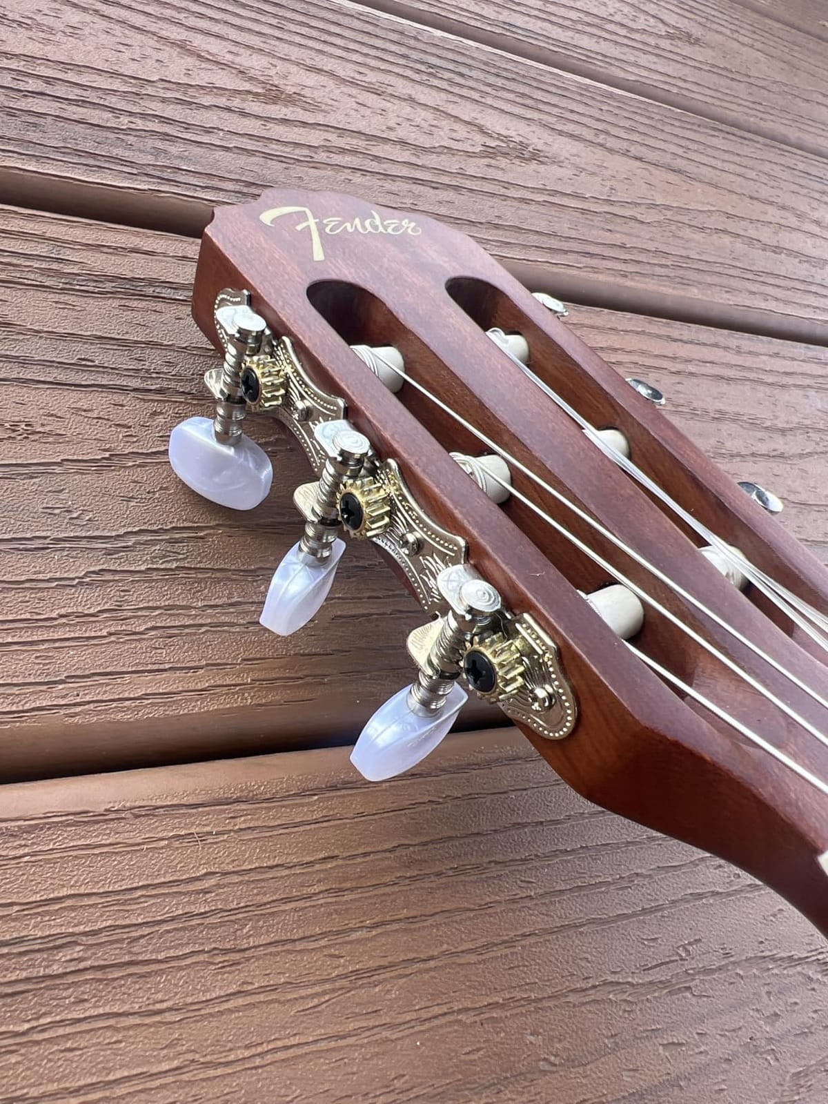 Fender FA-25N 3/4 Nylon String Acoustic Guitar, Beginner Guitar, Natural customer photo 1