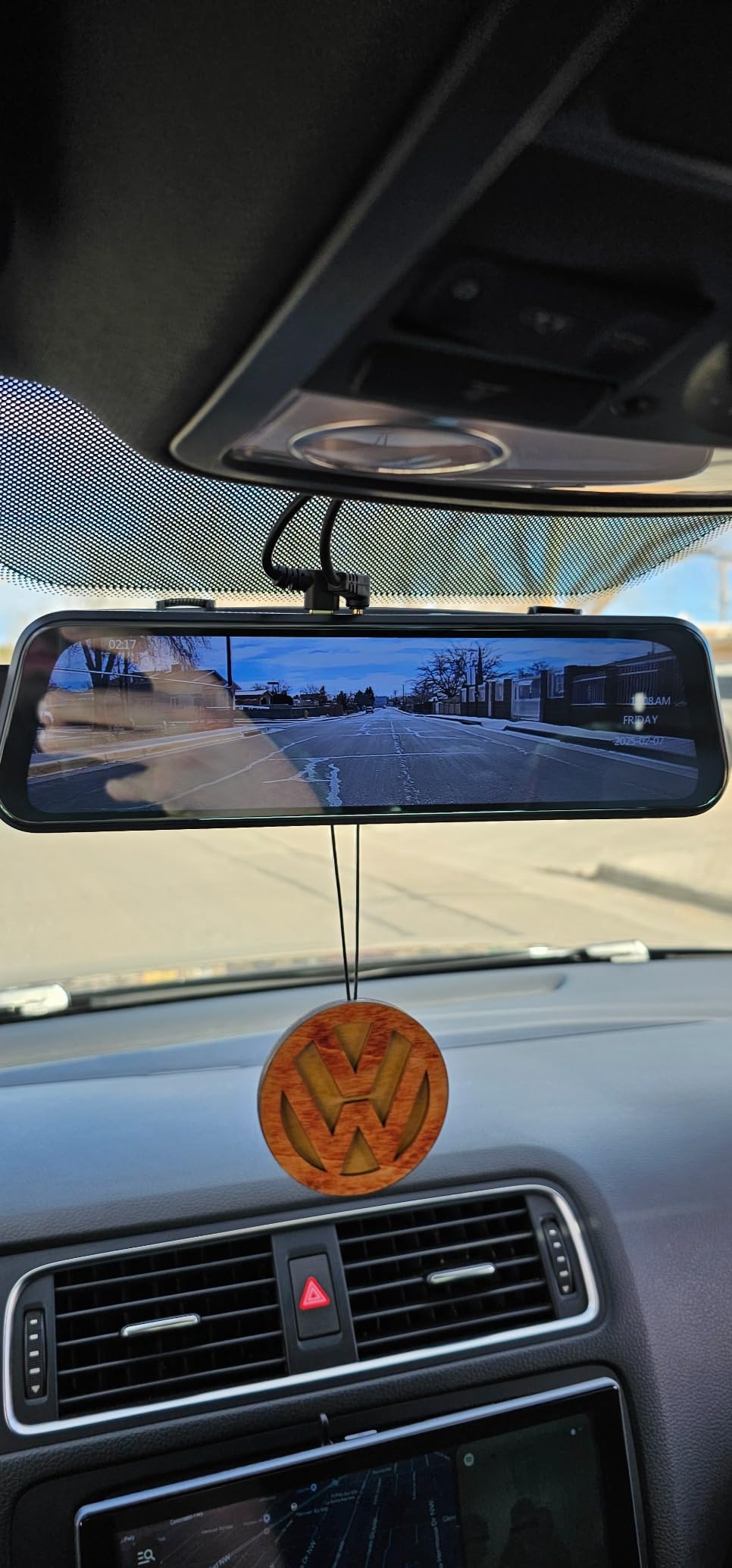 Veement VT10 4K Mirror Dash Cam Front and Rear, 10