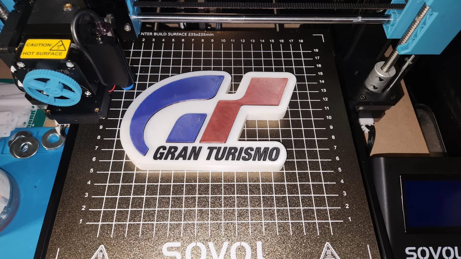 Sovol T300 3D Printer Max Speed up to 600mm/s, Klipper Firmware 300℃ All-in-one Hotend 30s Preheat Time 81-Point Auto Leveling 95% Pre-Assembly All Metal Body 11.8 * 11.8 * 13.8in customer photo 2