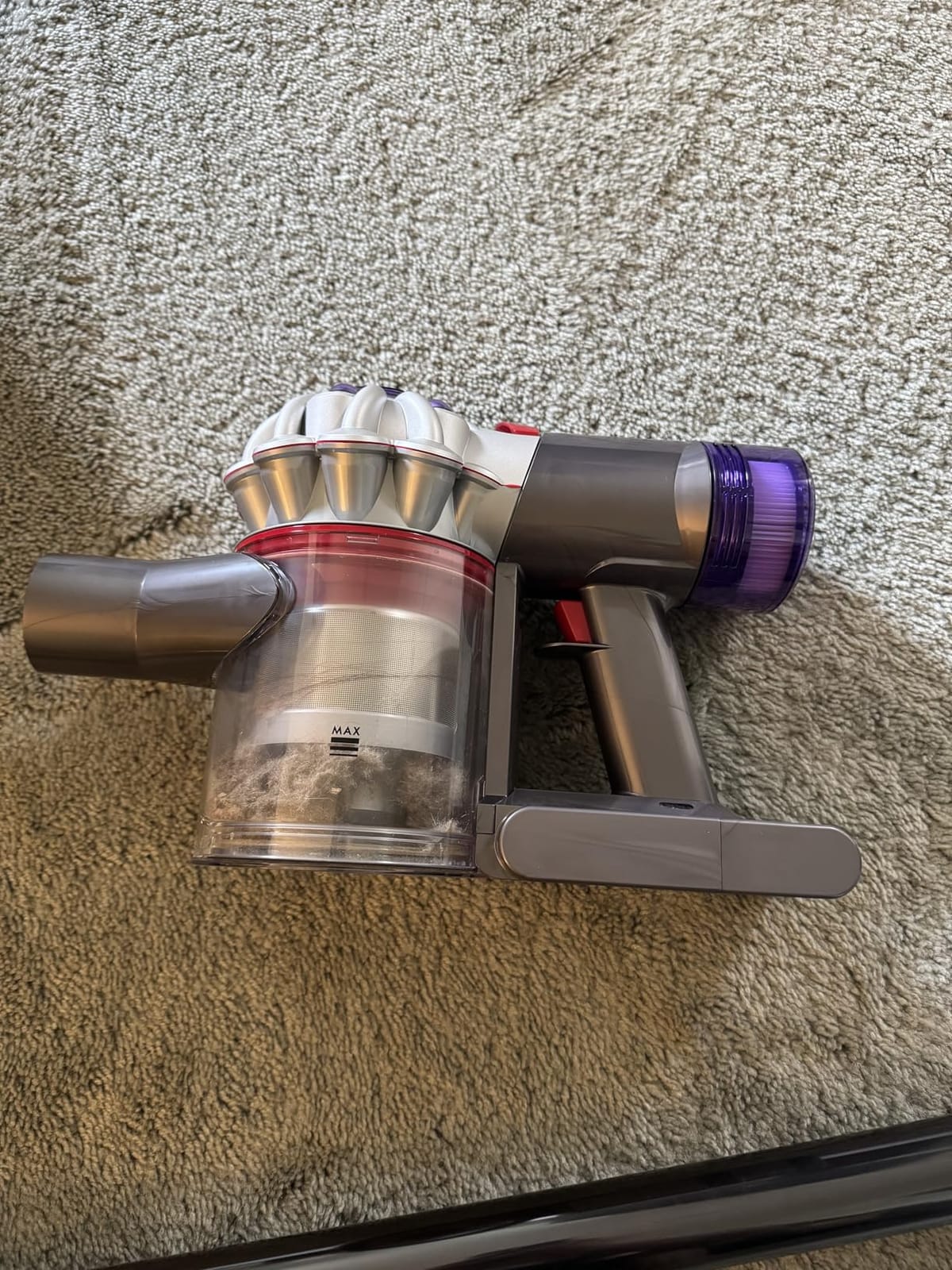 Dyson V8 Plus Cordless Vacuum, Cleans Hard Floors and Carpets, Detangles, Converts to Handheld, 115AW, 2 Power Modes, Up to 40 Minutes customer photo 2