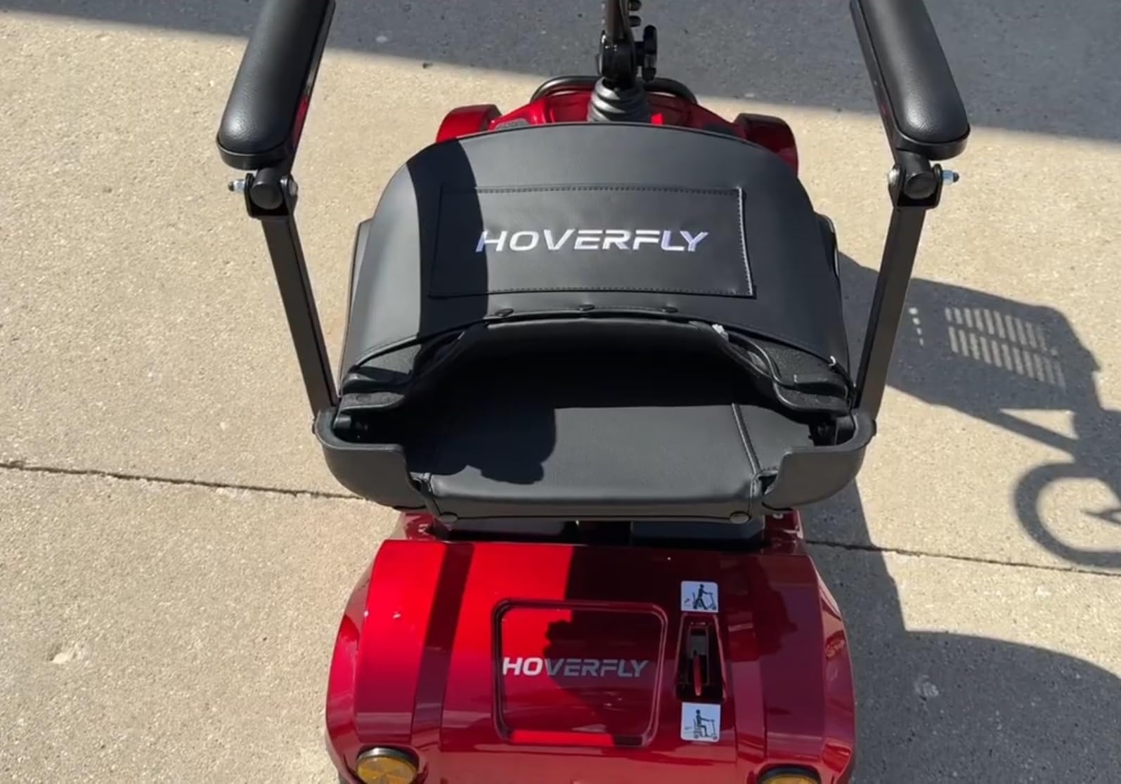Hoverfly T4 4-Wheel Mobility Scooter for Seniors/Adults, Max 12.4 Miles & 3.7mph, 9
