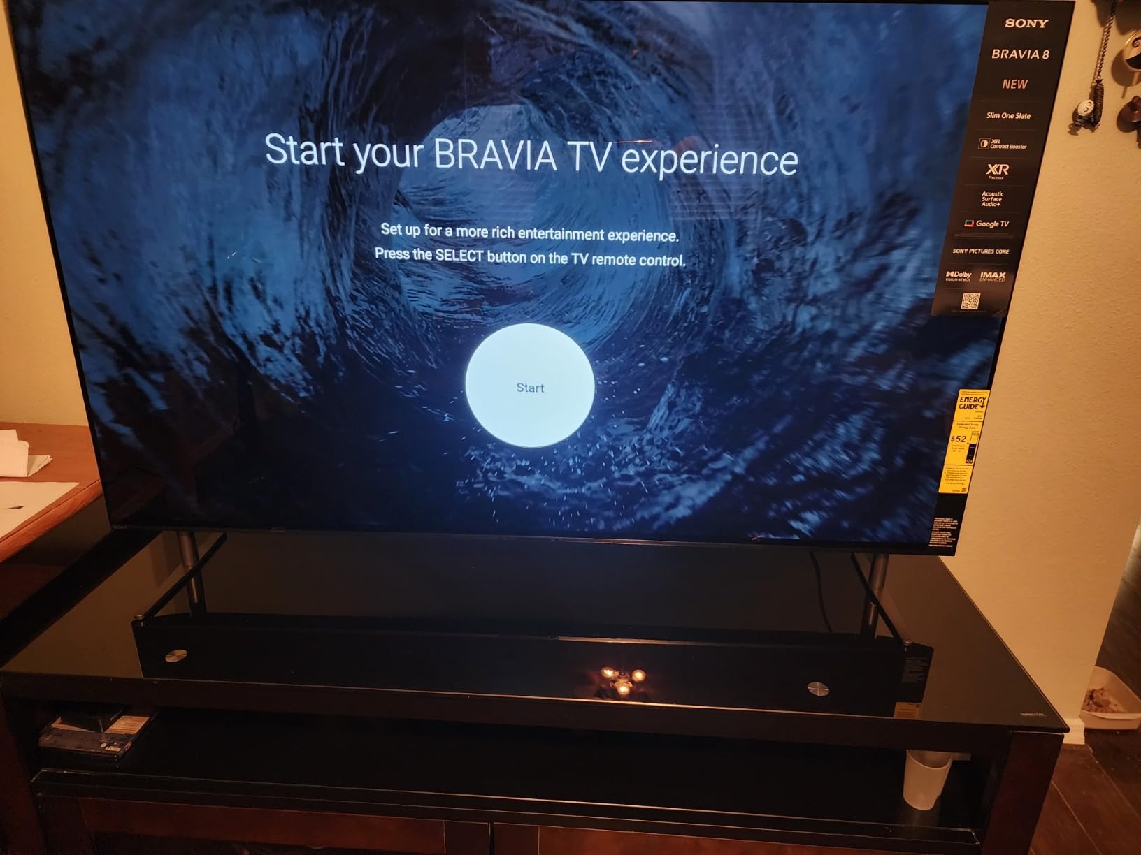 Sony 65 Inch BRAVIA 8 OLED 4K HDR Smart Google TV (K-65XR80) | XR Processor with AI Technology, Dolby Vision/Atmos, Exclusive Features for PlayStation 5, 4K movie credits included customer photo 1