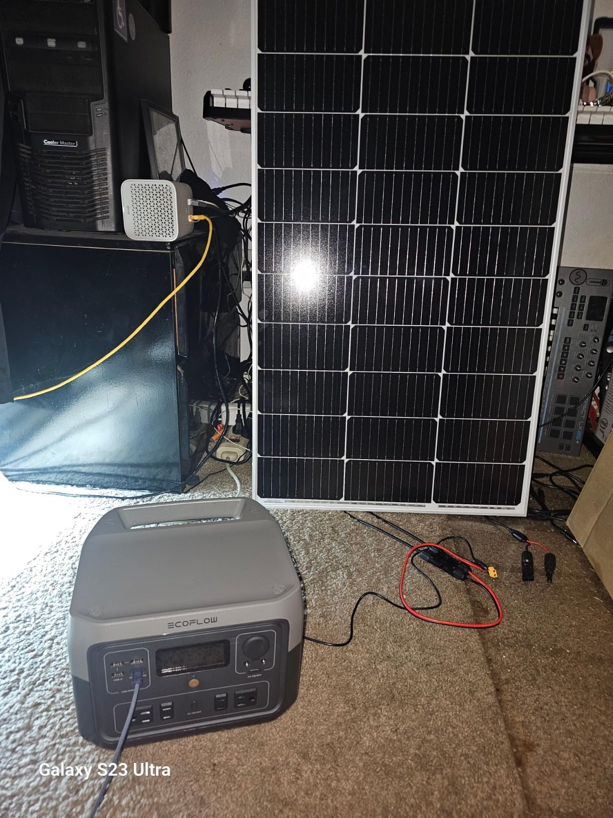 EF ECOFLOW Portable Power Station River 2 Max 500, 499Wh LiFePO4 Battery/ 1 Hour Fast Charging, Up to 1000W Output Solar Generator (Solar Panel Optional) for Outdoor Camping/RVs/Home Use customer photo 1