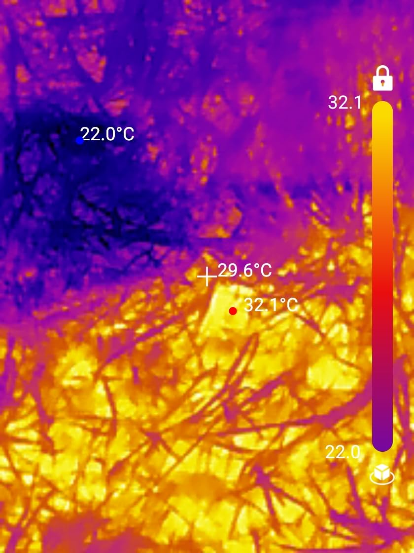 TOPDON TS001 256x192 IR Resolution Thermal Camera for Android, Thermal Night Vision Monocular Thermal Imager with 9mm Adjustable Focus Lens, Infrared Test Report, -4F~1022F TEM Range customer photo 2