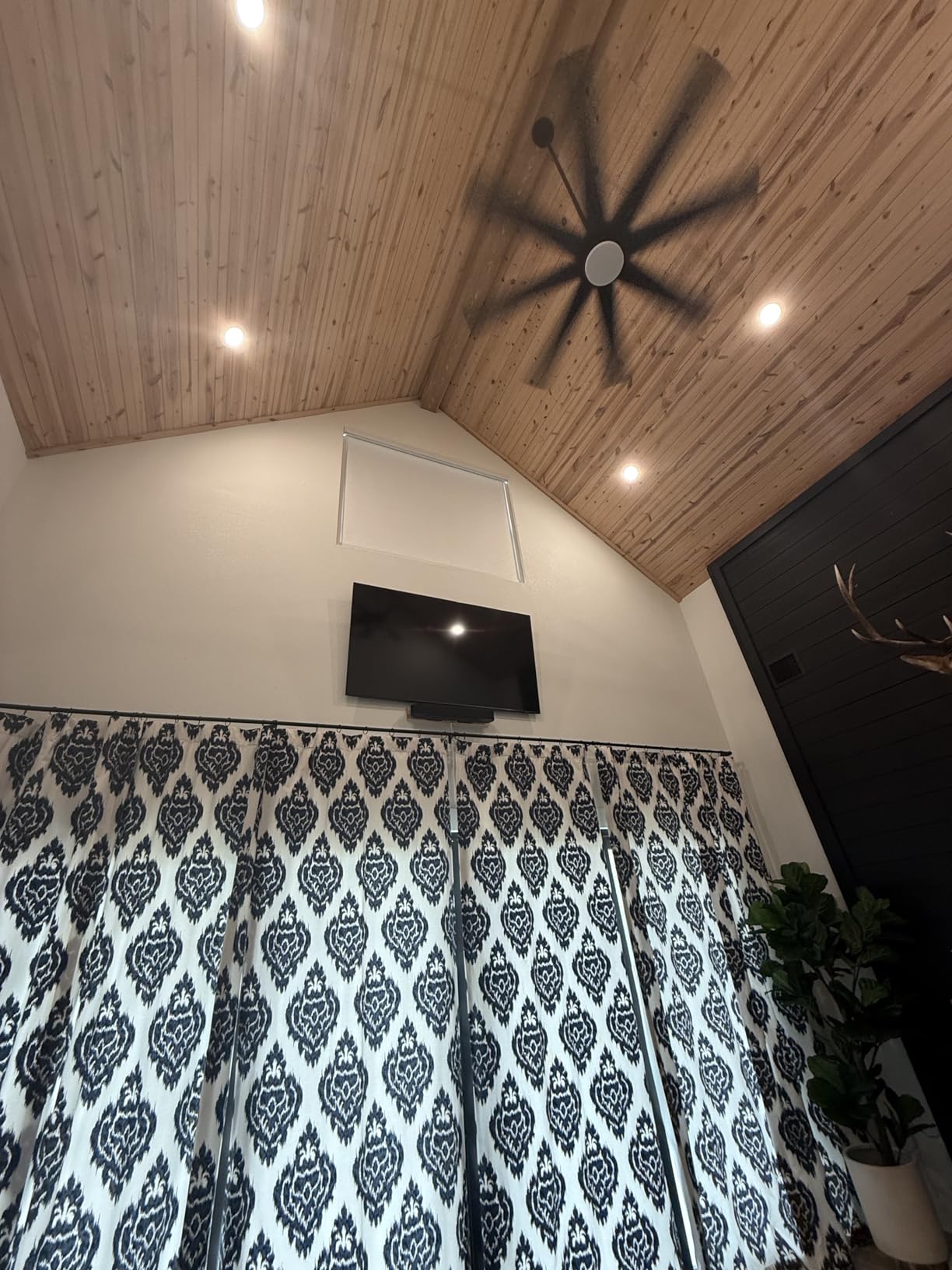 Bringnox Motorized Blinds with Remote, 100% Blackout, Voice Controlled | Compatible with Apple Home, Alexa, and Google. Whisper quiet motorized shades designed for bedrooms and living rooms. customer photo 1