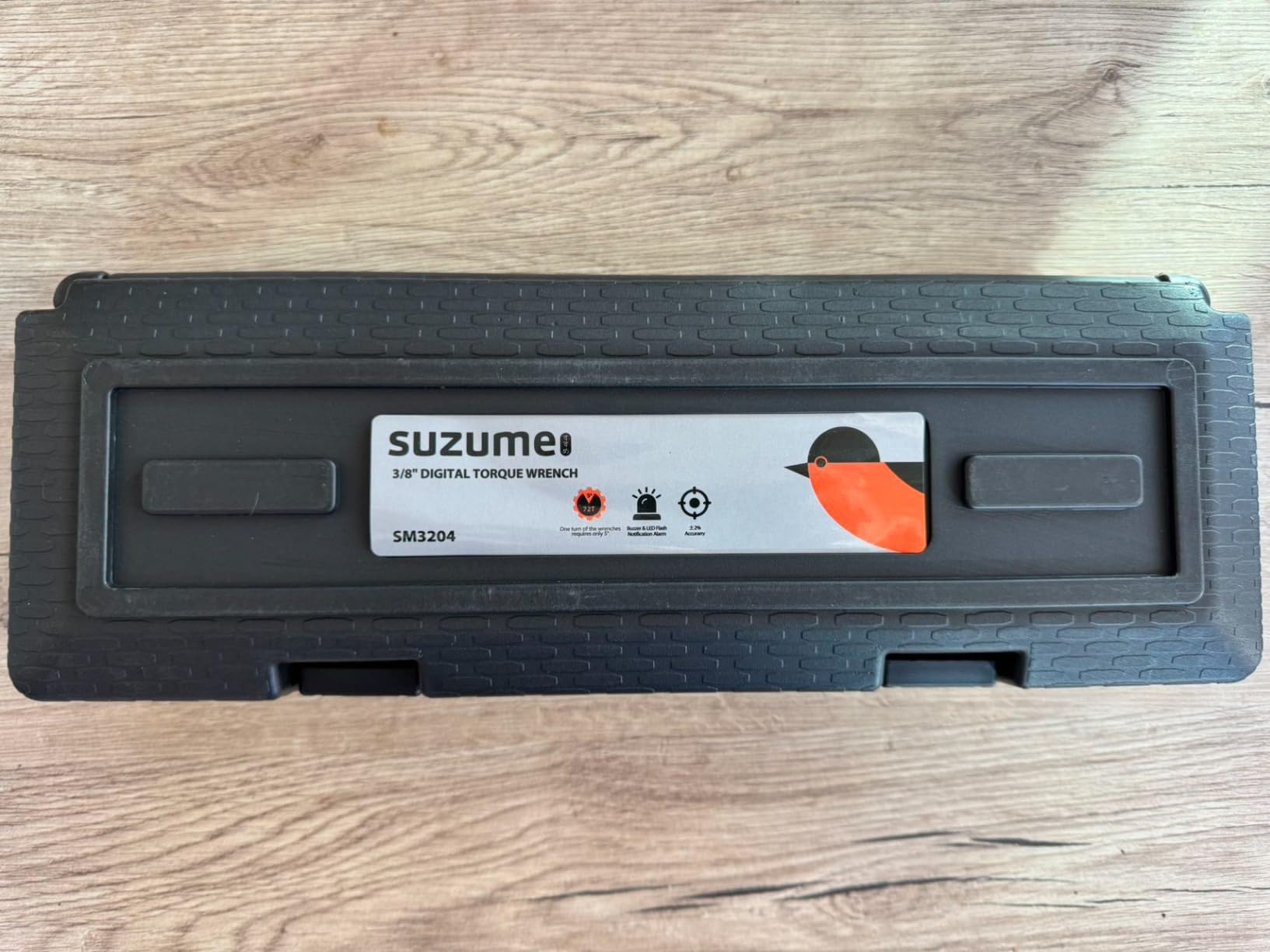 SUZUME Digital Torque Wrench 3/8 Drive (5.02-99.57 Ft. Lb / 6.8-135 N.m) | +/-2% Accuracy, Buzzer and LED Alert, Electric Display, Peak & Track, Foot / Inch Pound, Automotive, Car, Moto, Spark Plug, Engine, Bike customer photo 2