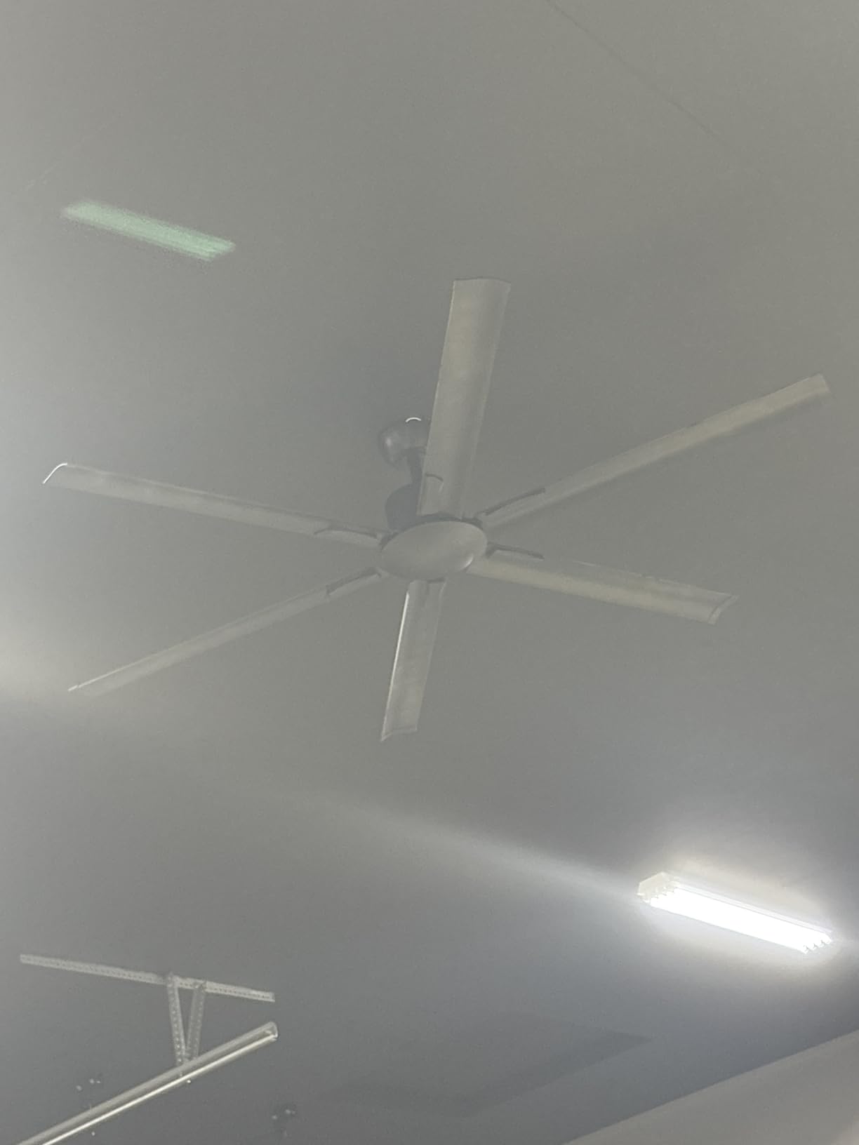 Amico 100 Inch Ceiling Fans with Remote, Black Large Ceiling Fan, No Light customer photo 2