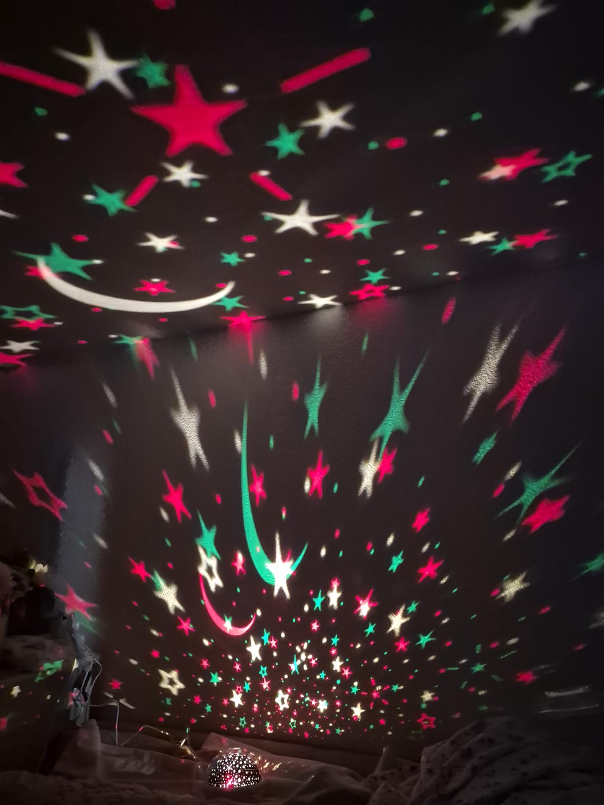 Night Light for Kids, 93 Lighting+3 Films Star Projector, Gift for 3-5 | with Remote Control, Dimmable, 1/2/4hrs Timer, Silent Rotation, Stay All Night, for Boys or Girls 2-4, Birthday, for Bedroom customer photo 1