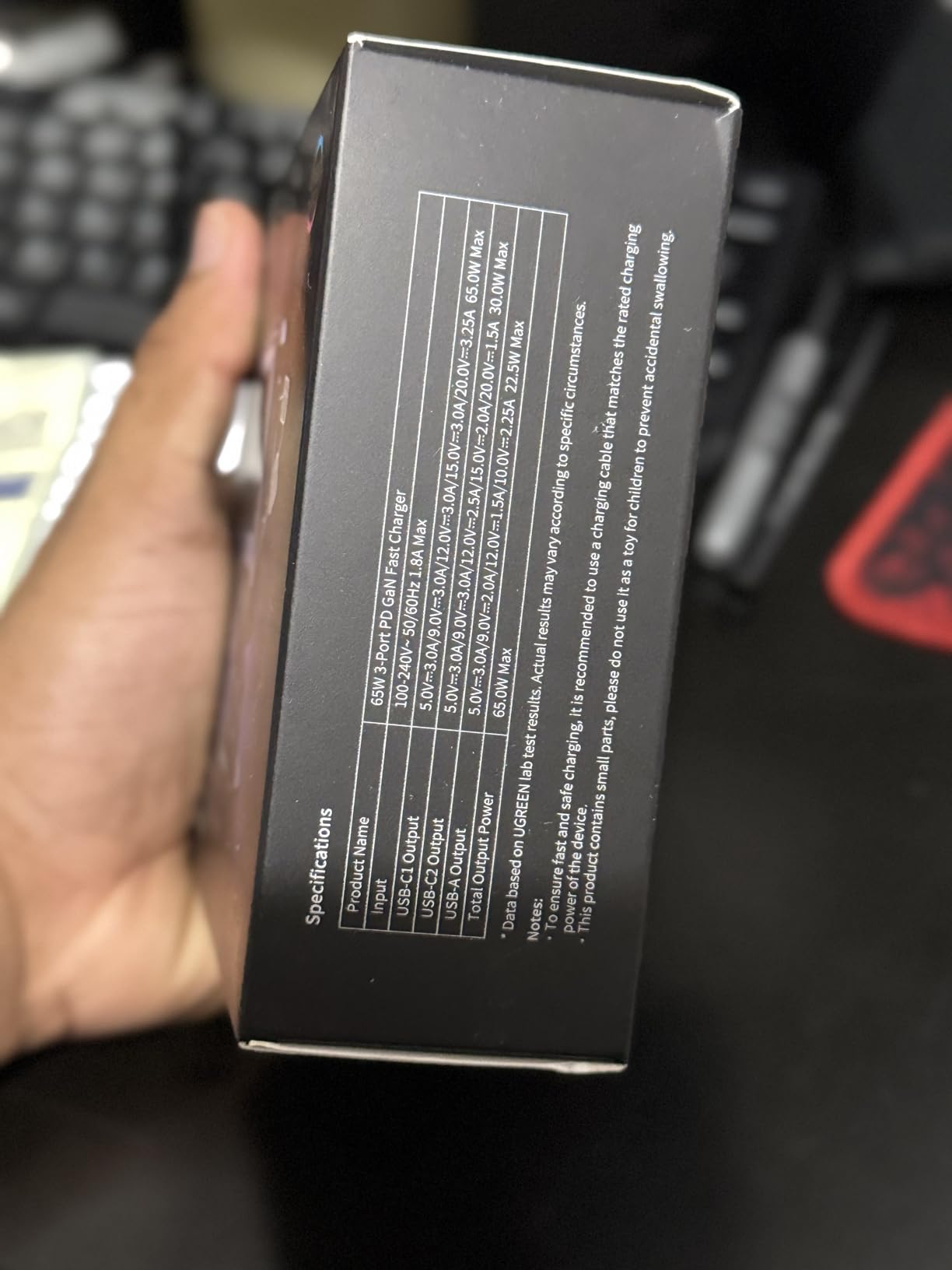 UGREEN Uno 65W 3-Port USB C Charger Adapter, GaN Fast Charging Block | Playful Robot Design, LED Display, Fast Charging for MacBook, iPhone 17, Galaxy S26, Pixel, iPad, Steam Deck customer photo 2