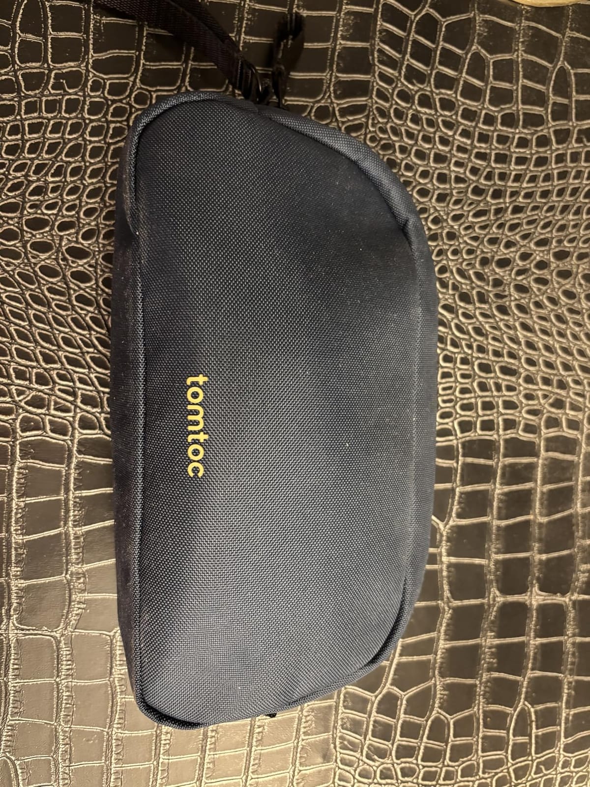 tomtoc Electronic Organizer Travel Case, Dual Compartment Tech Organization | Water Resistant Cable Pouch Storage Bag for Charger, Cord, Phone, Hard Drive, Power Bank, Accessories Travel Essentials customer photo 2