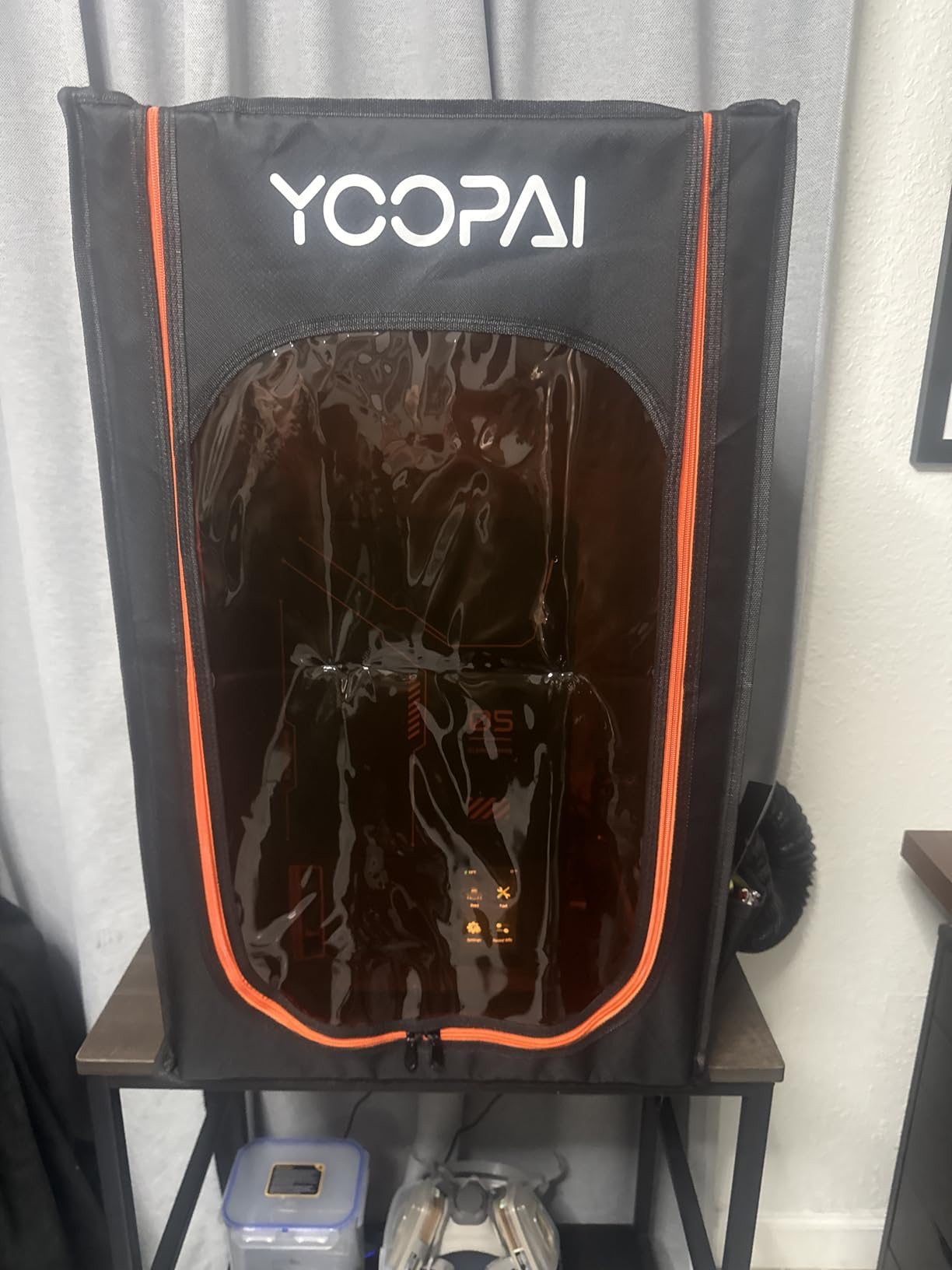 YOOPAI Multifunctional Resin 3D Printer Enclosure with Ventilation Filter | High Quality 3D Printer Vented Enclosure Tent Cover Eliminate Odors Compatible with Anycubic Elegoo LCD Resin UV 3D Printer customer photo 1
