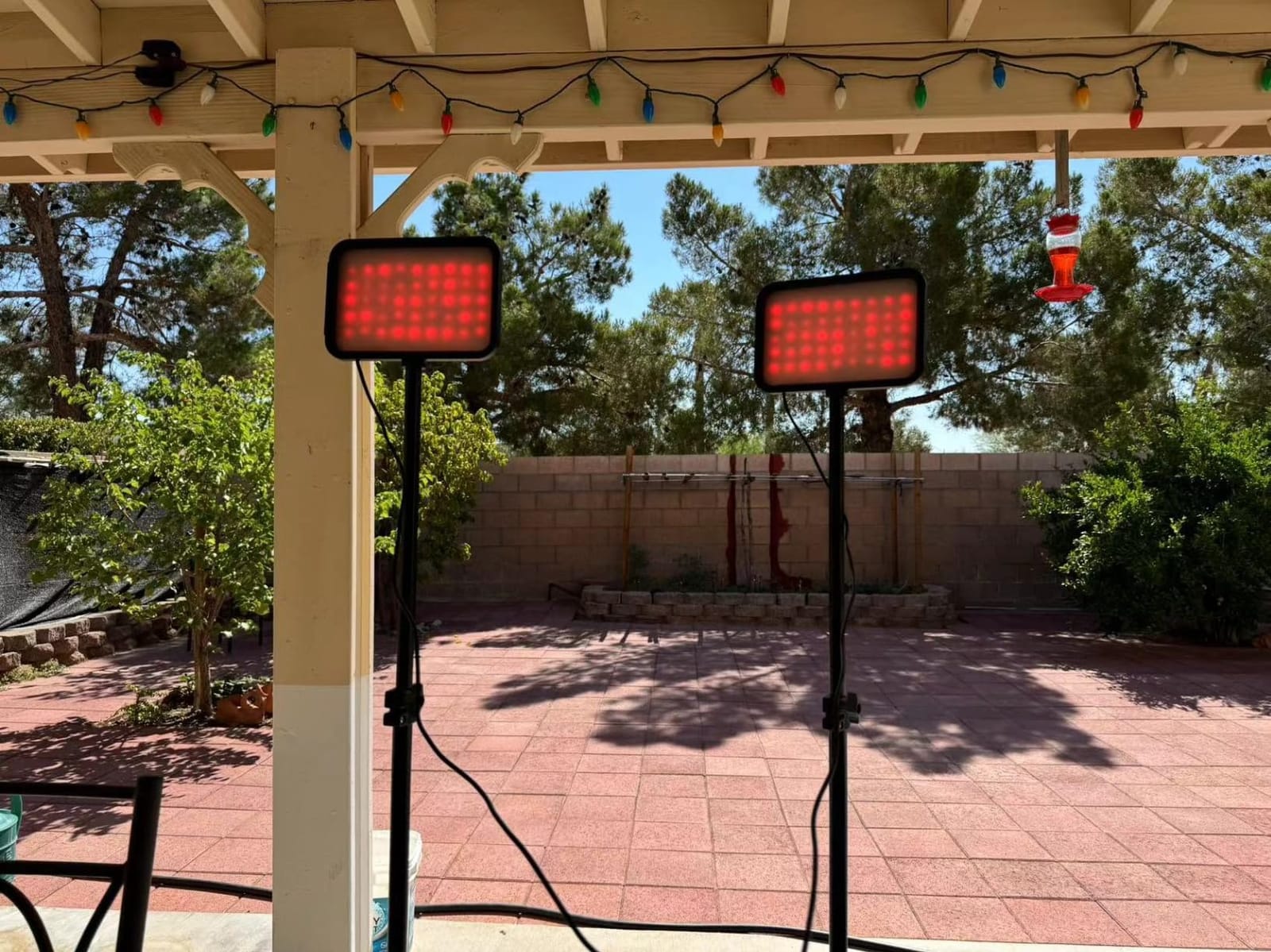 UBeesize 2-Pack RGB Photography Lighting, Studio Lights with Adjustable Tripod Stand and Ball Head, Video Light for Video Recording, Live Streaming, Makeup customer photo 1