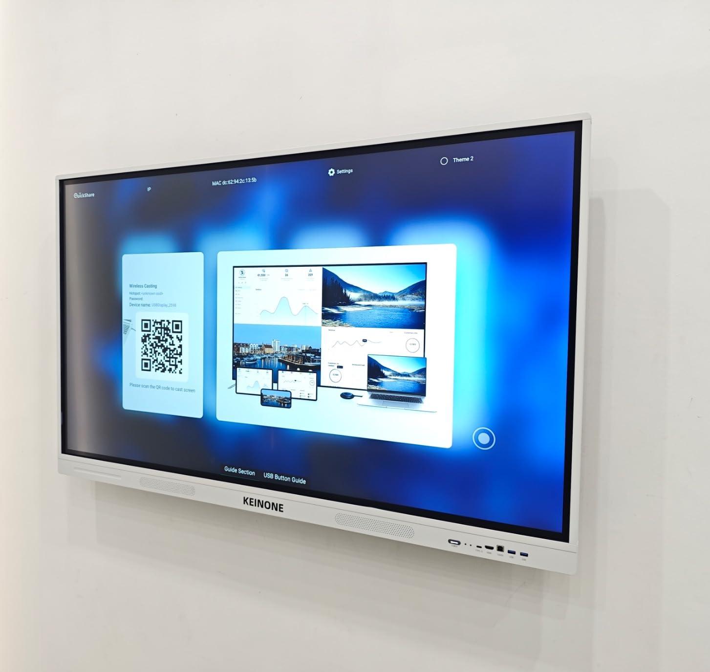 Interactive Smart Board for Classroom, 55